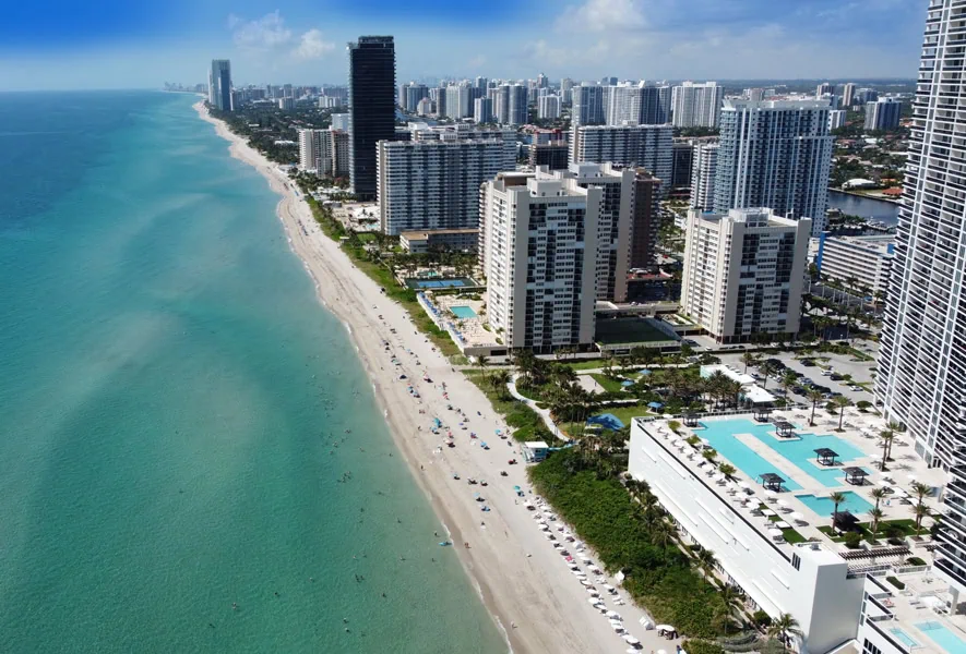 Hallandale Beach skyline