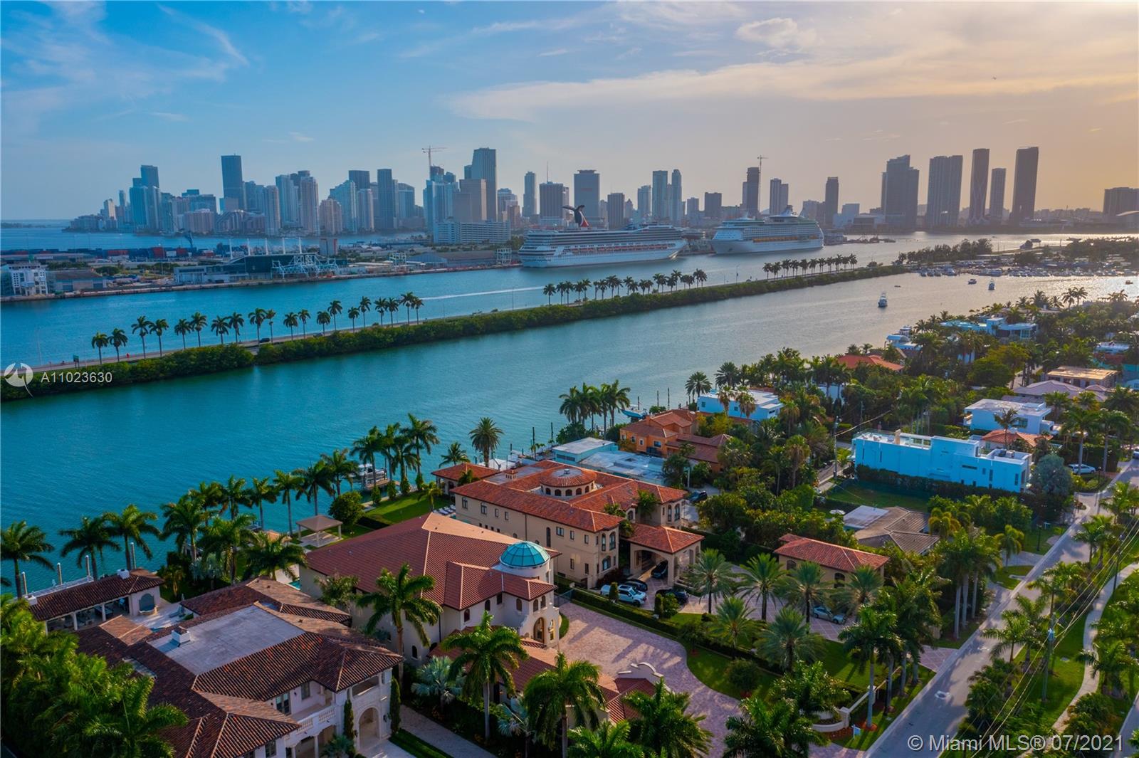 198 Palm Ave, Miami Beach, Florida 33139, 7 Bedrooms Bedrooms, ,8 BathroomsBathrooms,Residential,Sold,PALM ISLAND,Palm Ave,A11023630