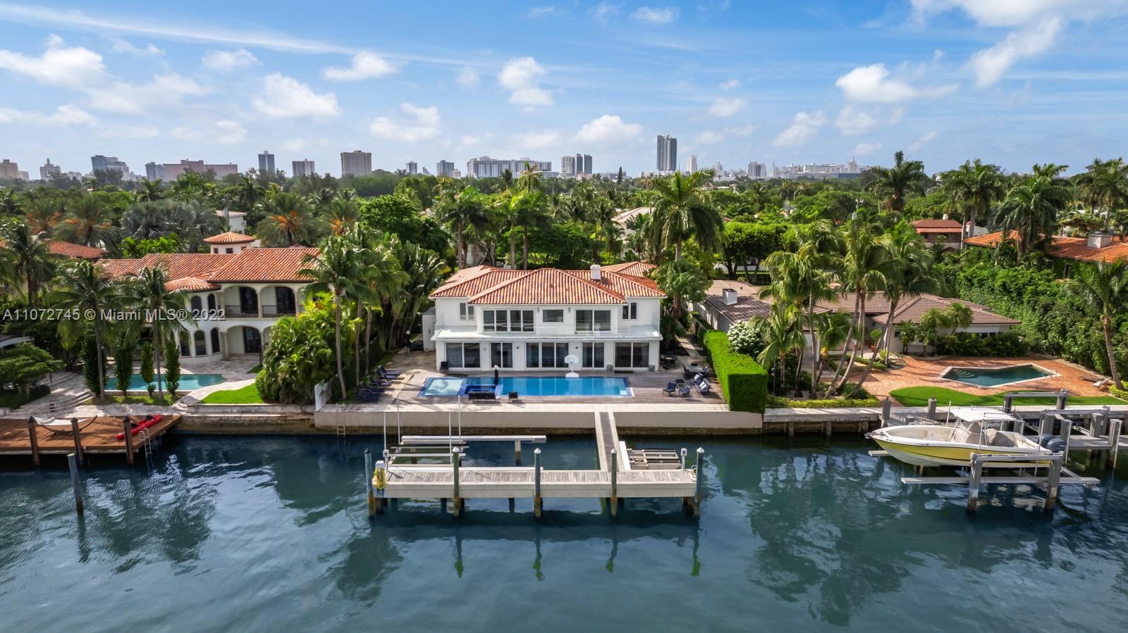 3026 Bay Rd, Miami Beach, Florida 33140, 6 Bedrooms Bedrooms, ,5 BathroomsBathrooms,Residential,Sold,AMD PLAT OF SUNSET LAKE S,Bay Rd,A11072745