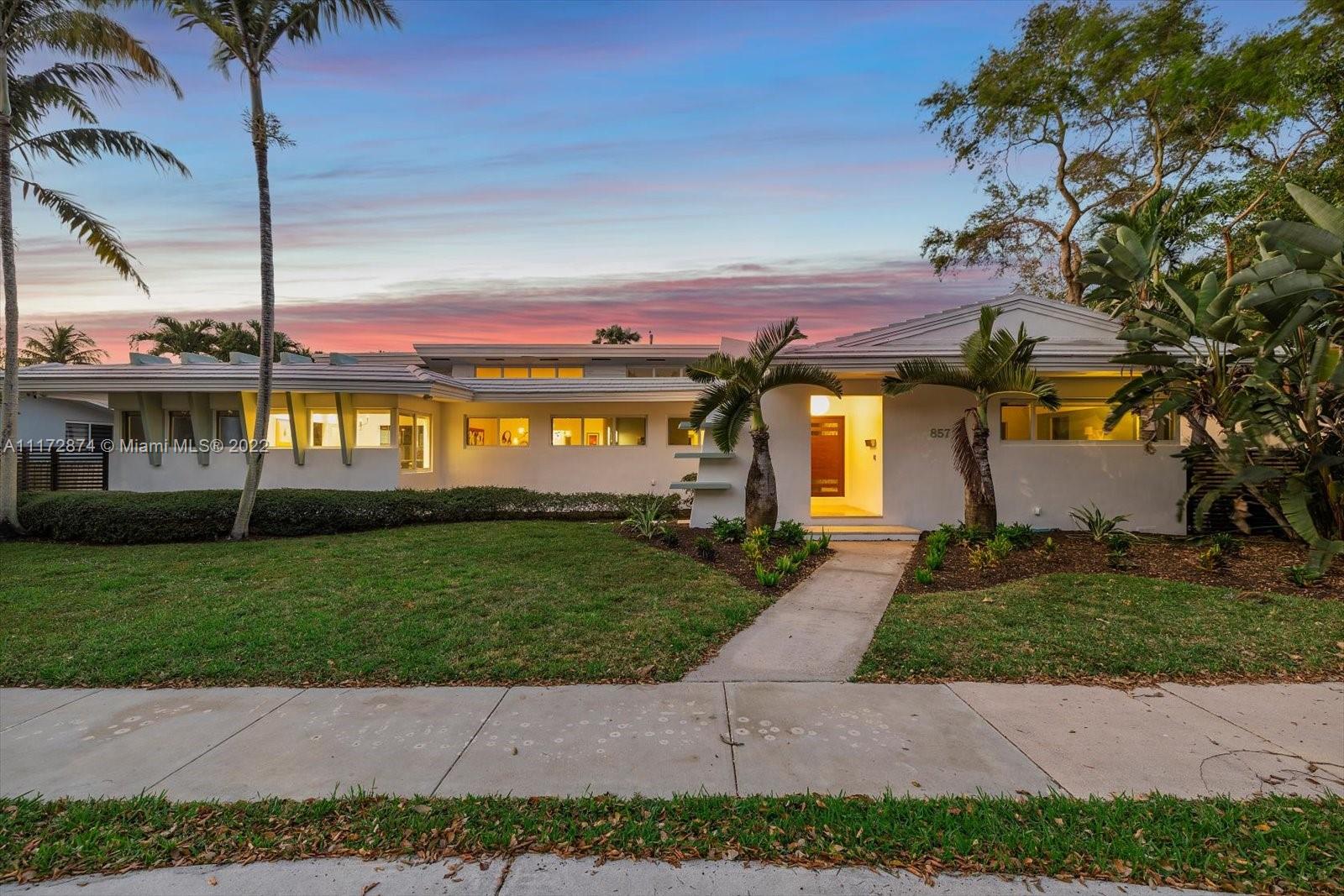 857 98th St, Miami Shores, Florida 33138, 4 Bedrooms Bedrooms, ,3 BathroomsBathrooms,Residential,Sold,MIAMI SHORES SEC 3,98th St,A11172874