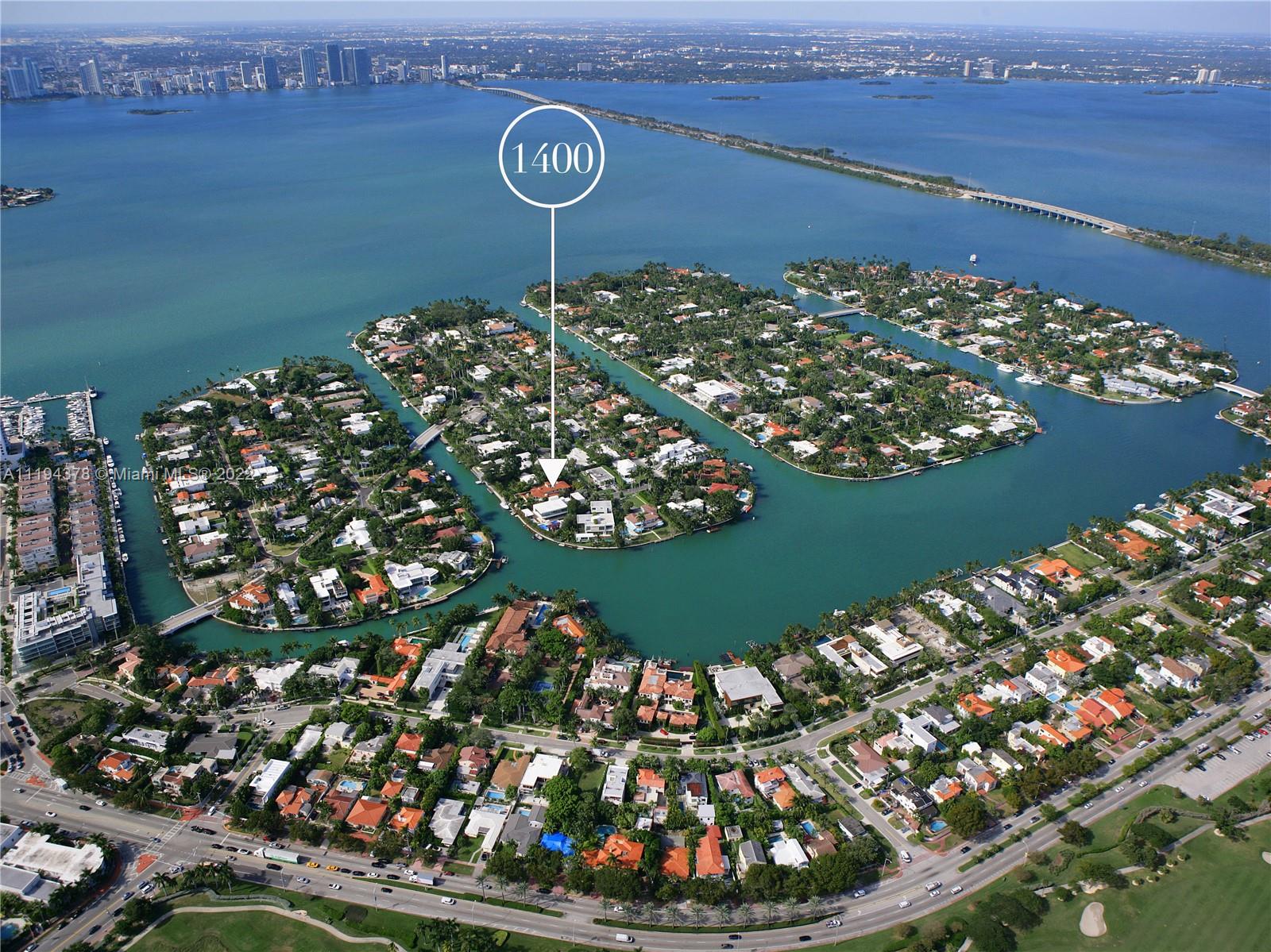 1400 23rd St, Miami Beach, Florida 33140, 6 Bedrooms Bedrooms, ,5 BathroomsBathrooms,Residential,Sold,SUNSET ISLANDS-ISLAND NO,23rd St,A11194378