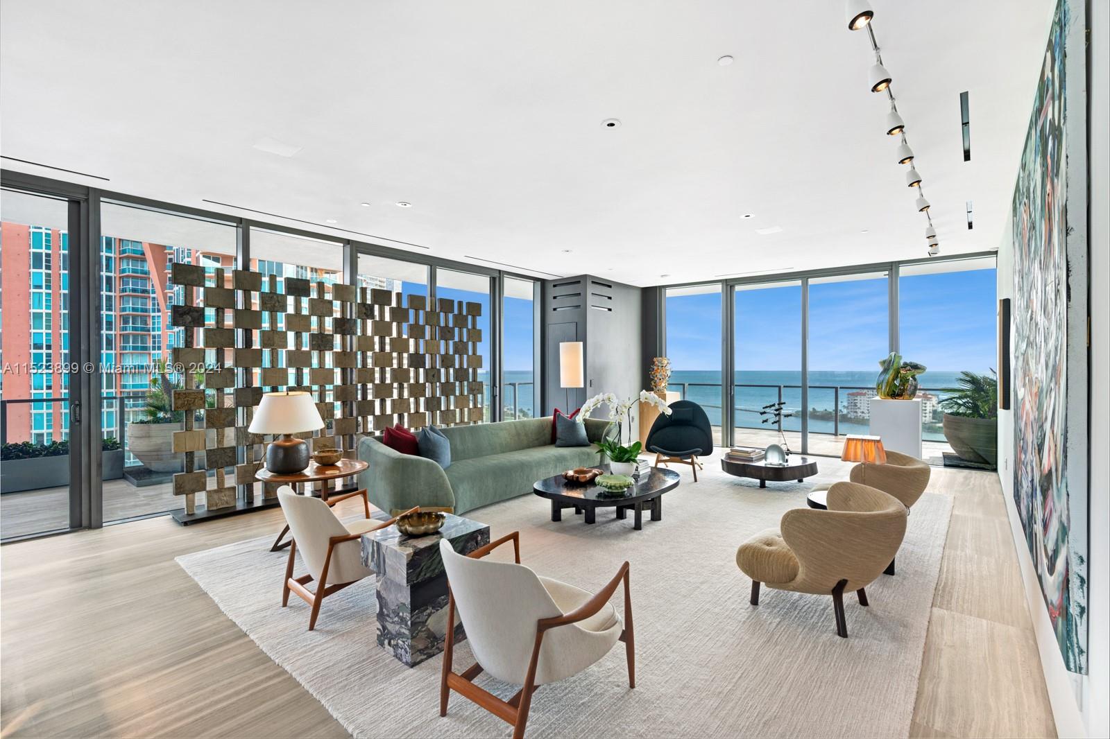 800 Pointe Dr, Miami Beach, Florida 33139, 5 Bedrooms Bedrooms, ,5 BathroomsBathrooms,Residential,For Sale,APOGEE CONDO,Pointe Dr,A11523899