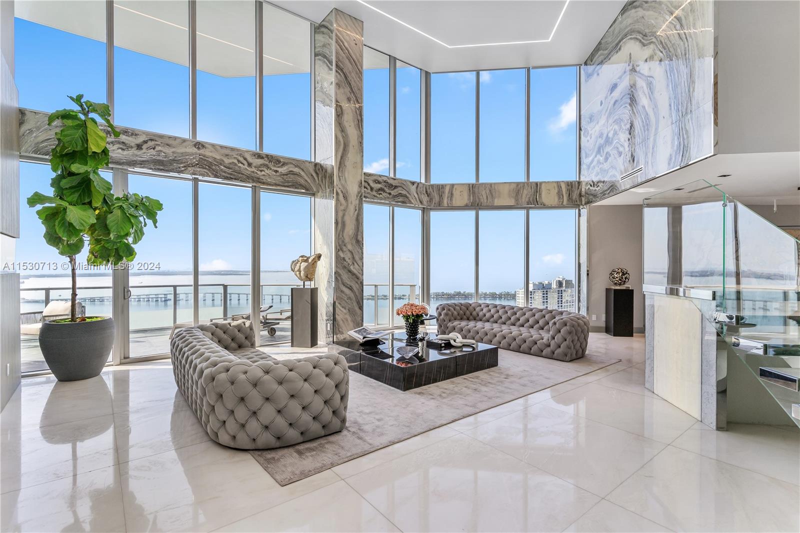 1300 Brickell Bay Dr, Miami, Florida 33131, 5 Bedrooms Bedrooms, ,7 BathroomsBathrooms,Residential,For Sale,BRICKELLHOUSE CONDO,Brickell Bay Dr,A11530713