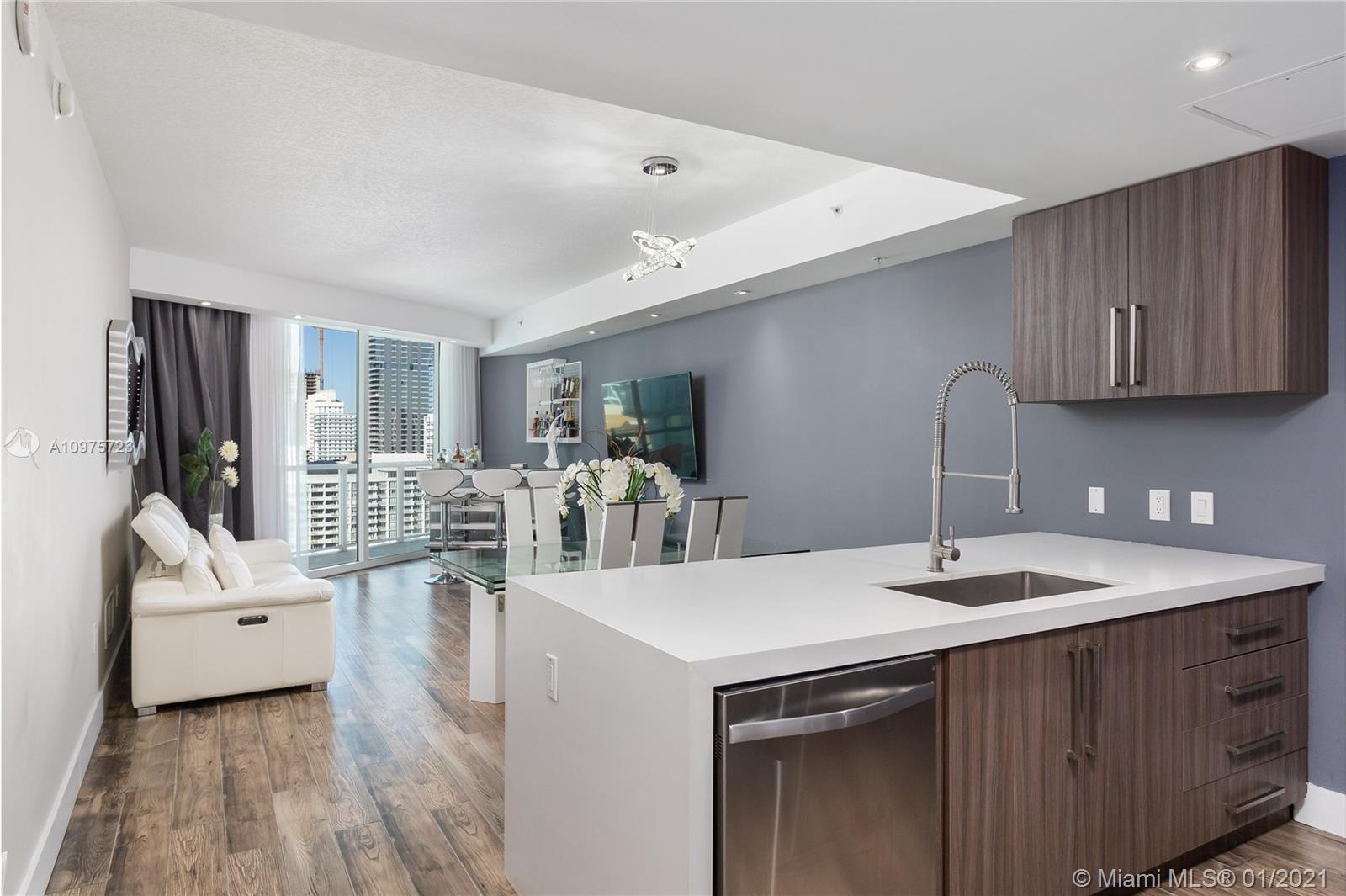 1900 Bayshore Dr, Miami, Florida 33132, 1 Bedroom Bedrooms, ,1 BathroomBathrooms,Residential,Sold,QUANTUM ON THE BAY,Bayshore Dr,A10975723