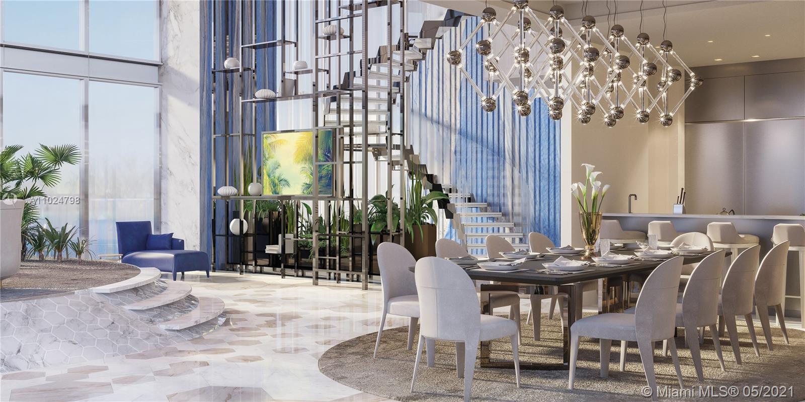 1000 Brickell Plaza, Miami, Florida 33131, 5 Bedrooms Bedrooms, ,5 BathroomsBathrooms,Residential,Sold,Brickell Flatiron,Brickell Plaza,A11024798
