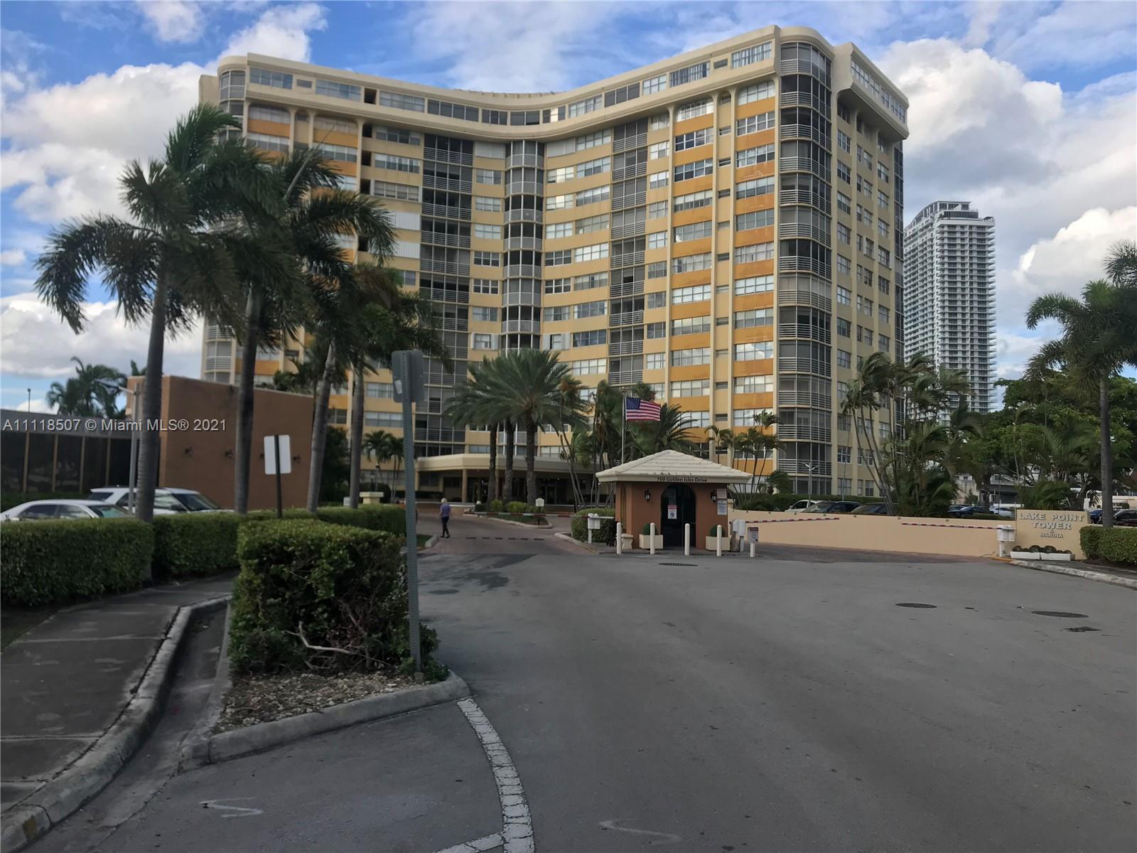 100 Golden Isles Dr, Hallandale Beach, Florida 33009, 2 Bedrooms Bedrooms, ,2 BathroomsBathrooms,Residential,Sold,LAKE POINT TOWER,Golden Isles Dr,A11118507