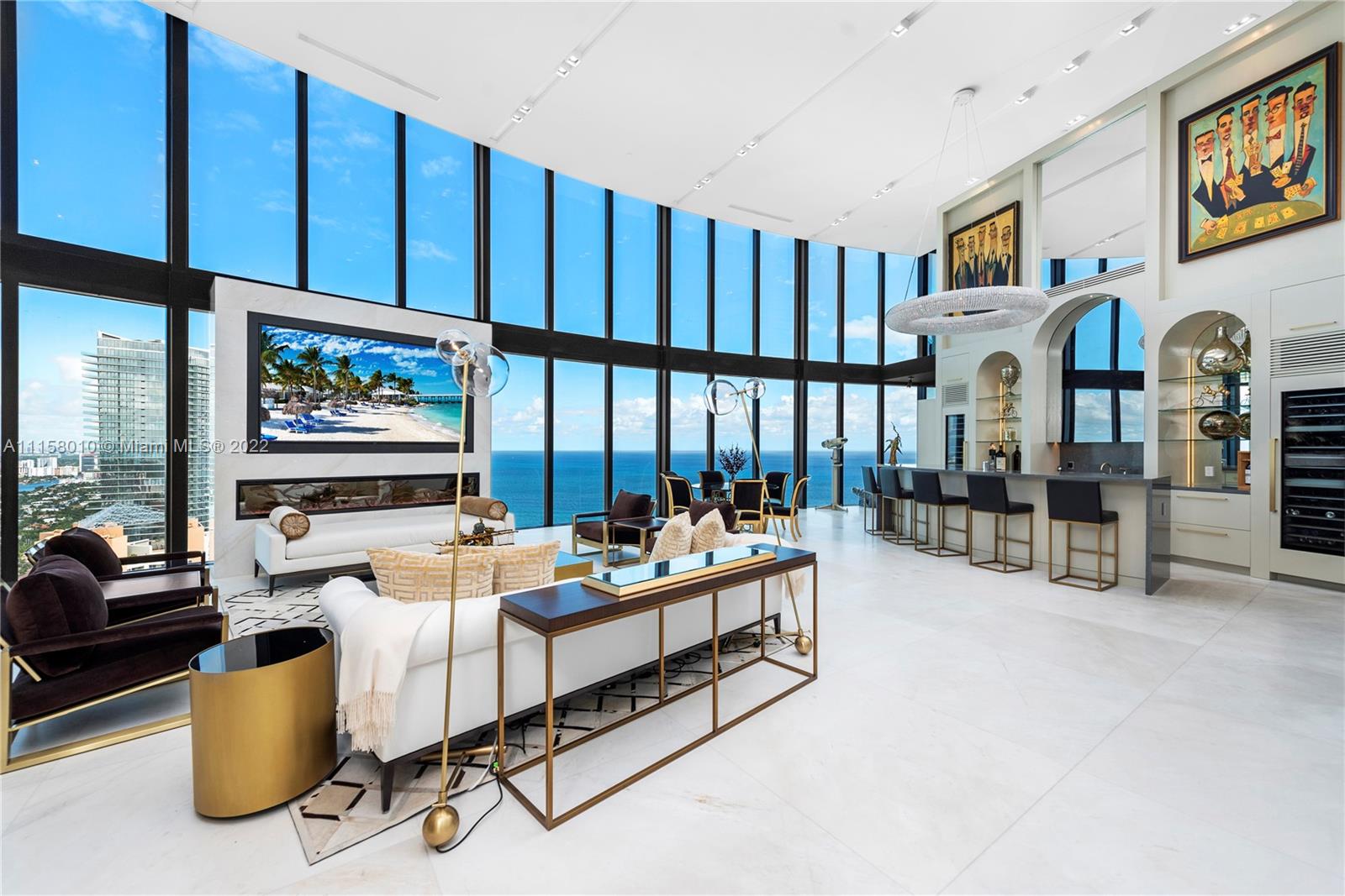 18555 Collins Ave, Sunny Isles Beach, Florida 33160, 4 Bedrooms Bedrooms, ,5 BathroomsBathrooms,Residential,Sold,Porsche Design Tower,Collins Ave,A11158010