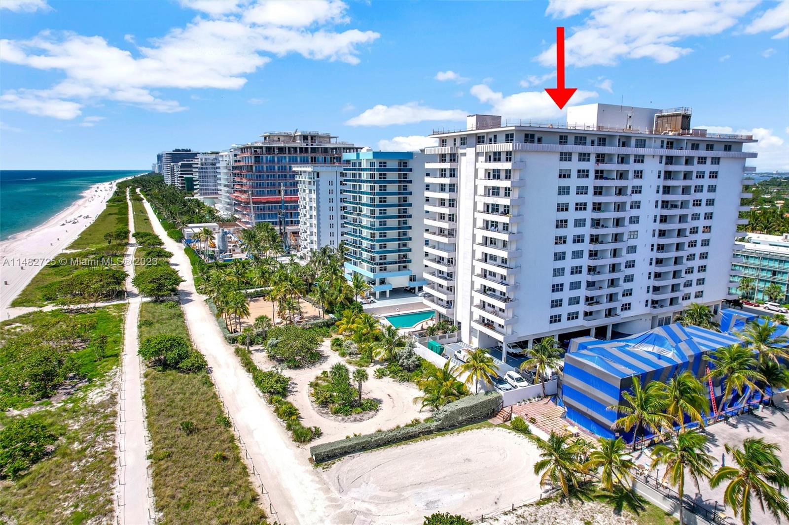 9225 Collins Ave, Surfside, Florida 33154, 3 Bedrooms Bedrooms, ,3 BathroomsBathrooms,Residential,For Sale,FOUR WINDS CONDO,Collins Ave,A11482725