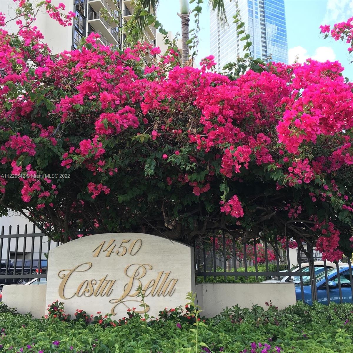 1450 BRICKELL BAY DR, Miami, Florida 33131, 2 Bedrooms Bedrooms, ,2 BathroomsBathrooms,Residential,Sold,COSTA BELLA CONDO,BRICKELL BAY DR,A11229642