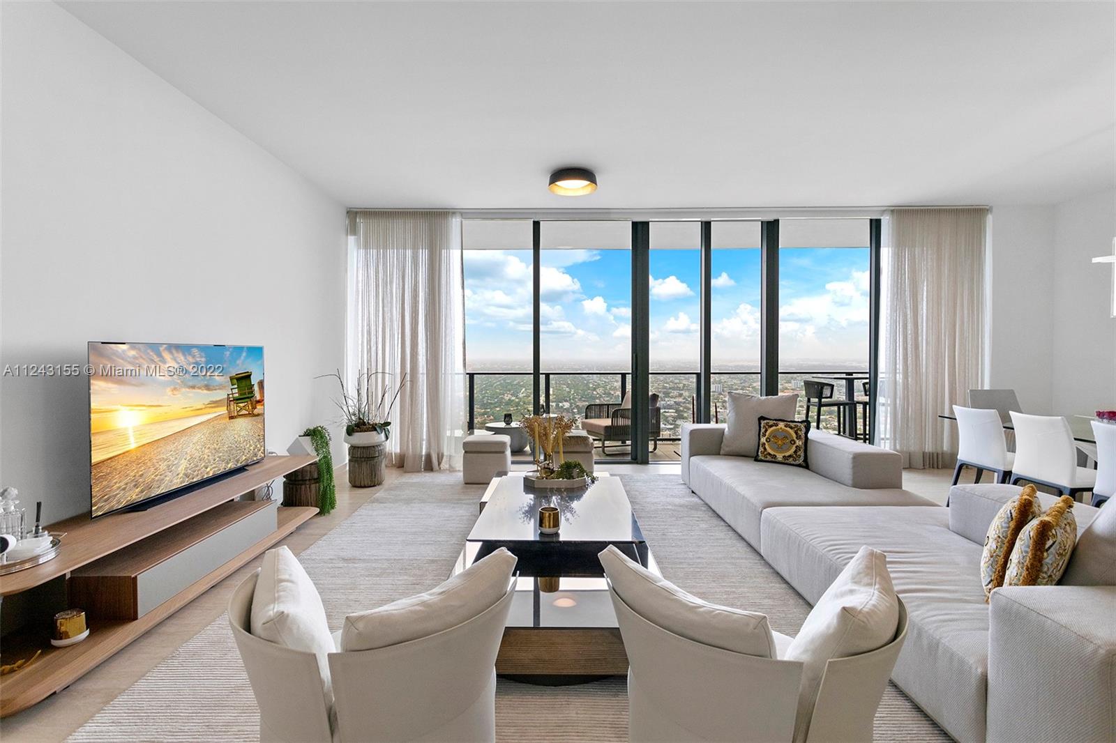 1000 Brickell Plz, Miami, Florida 33131, 4 Bedrooms Bedrooms, ,4 BathroomsBathrooms,Residential,Sold,BRICKELL FLATIRON,Brickell Plz,A11243155