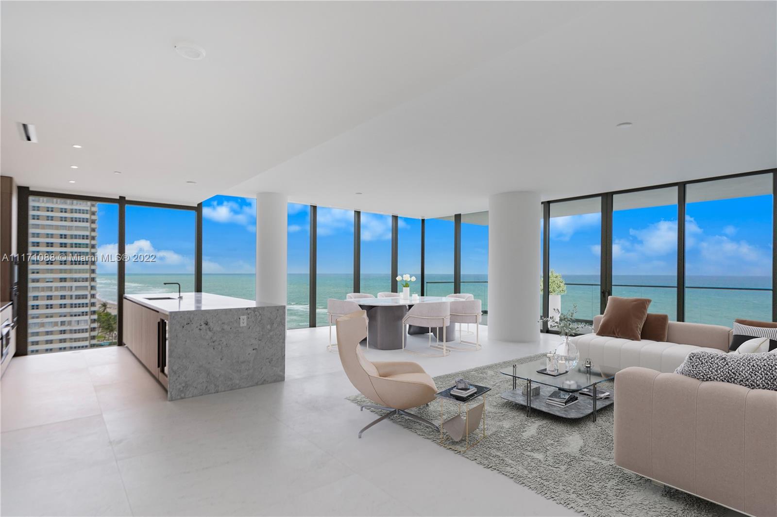 2000 Ocean Dr, Hallandale Beach, Florida 33009, 3 Bedrooms Bedrooms, ,3 BathroomsBathrooms,Residential,Sold,2000 Ocean Condominium,Ocean Dr,A11171088