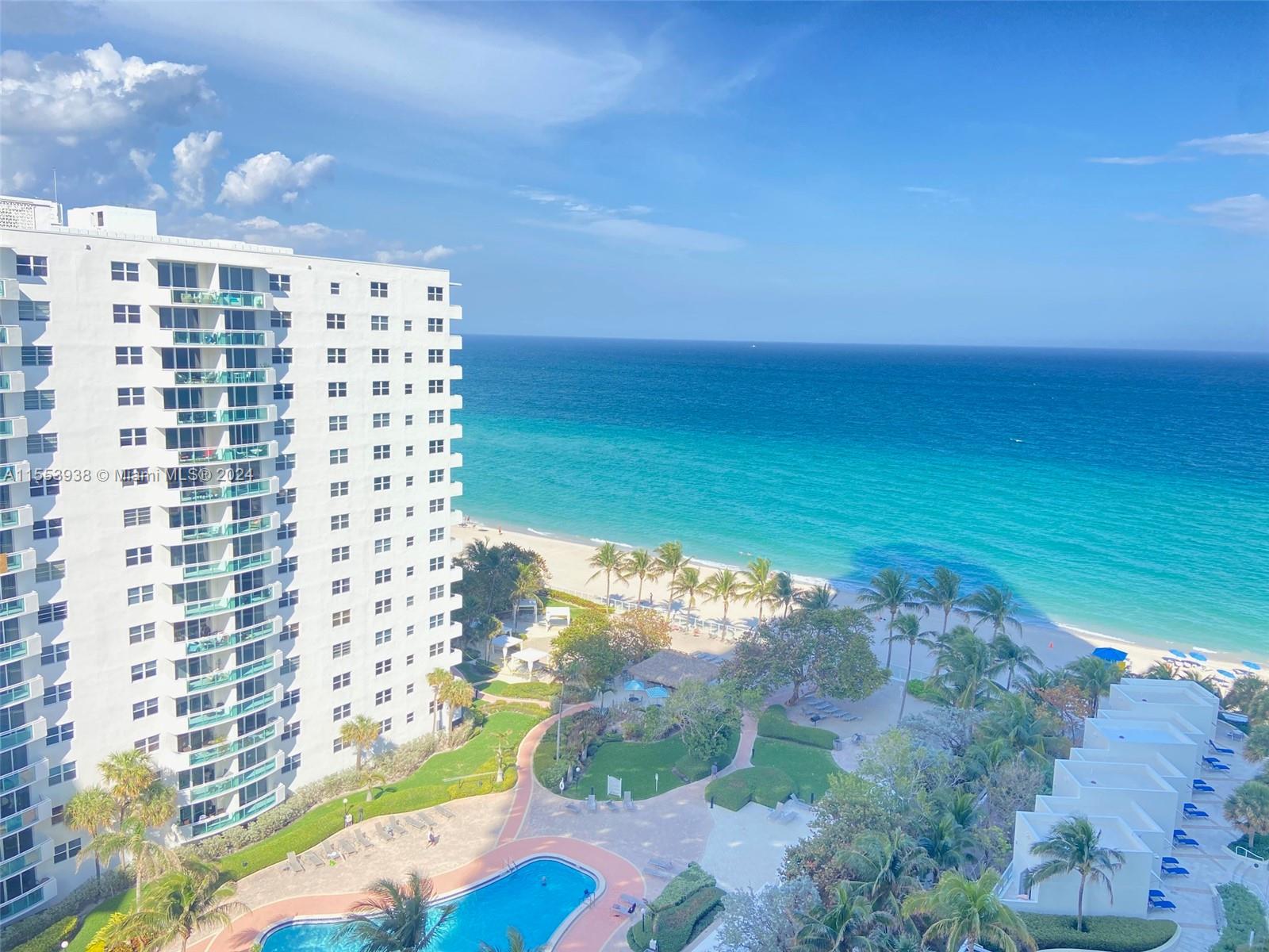 3101 Ocean Dr, Hollywood, Florida 33019, 2 Bedrooms Bedrooms, ,2 BathroomsBathrooms,Residential Lease,For Rent,OCEAN PALMS CONDO,Ocean Dr,A11553938