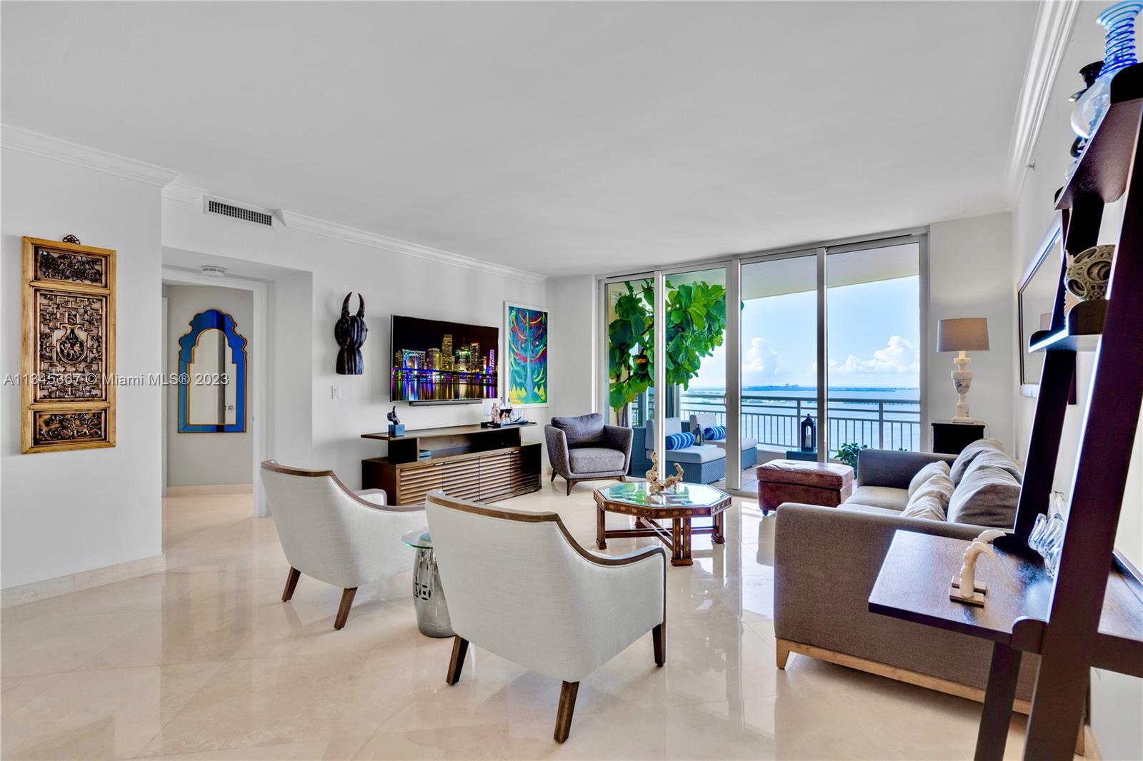 848 Brickell Key Dr, Miami, Florida 33131, 2 Bedrooms Bedrooms, ,2 BathroomsBathrooms,Residential,Sold,Three Tequesta Condo,Brickell Key Dr,A11345367