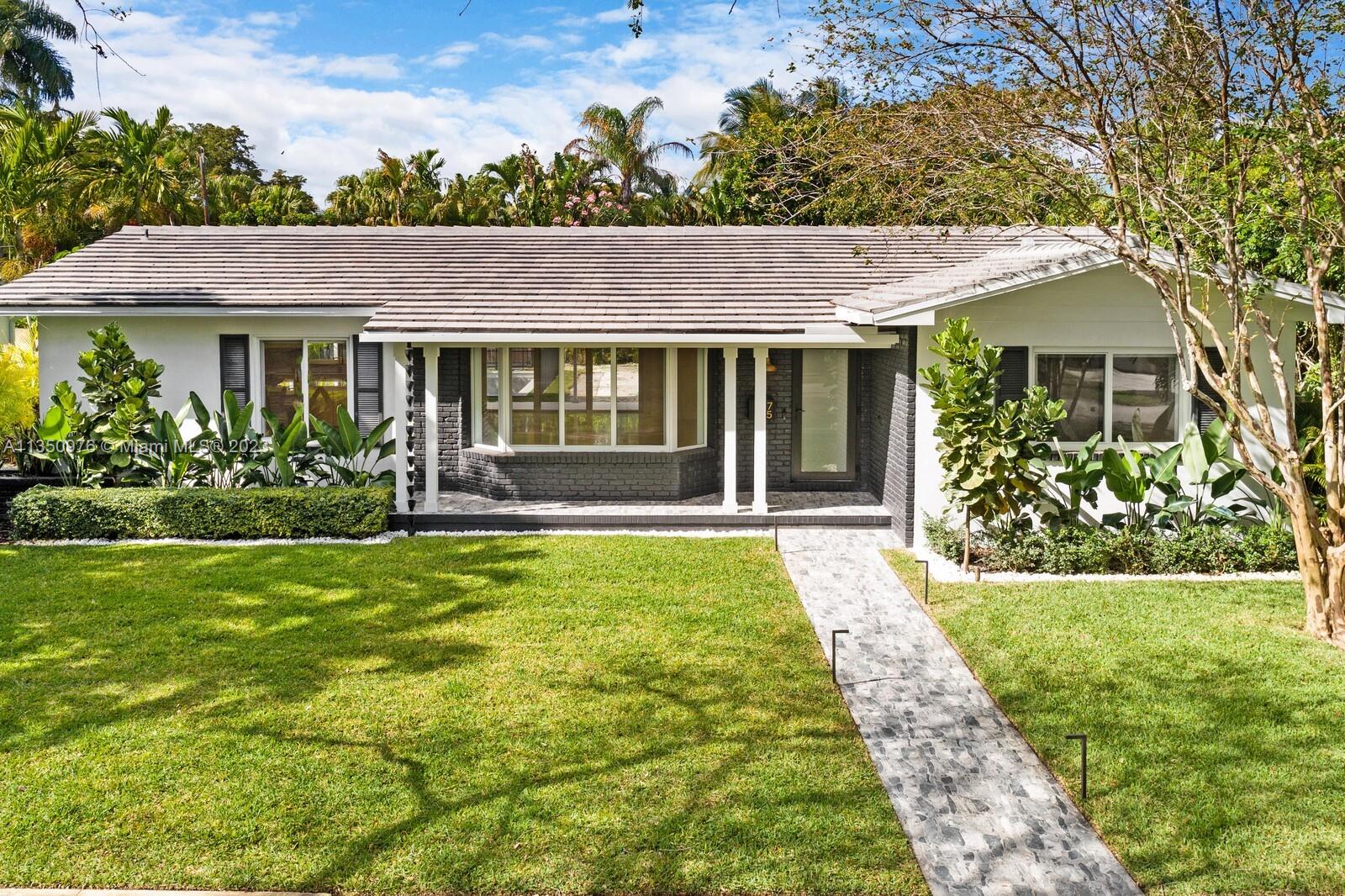 75 92nd St, Miami Shores, Florida 33138, 4 Bedrooms Bedrooms, ,3 BathroomsBathrooms,Residential,Sold,MIAMI SHORES SEC 1 AMD,92nd St,A11350976