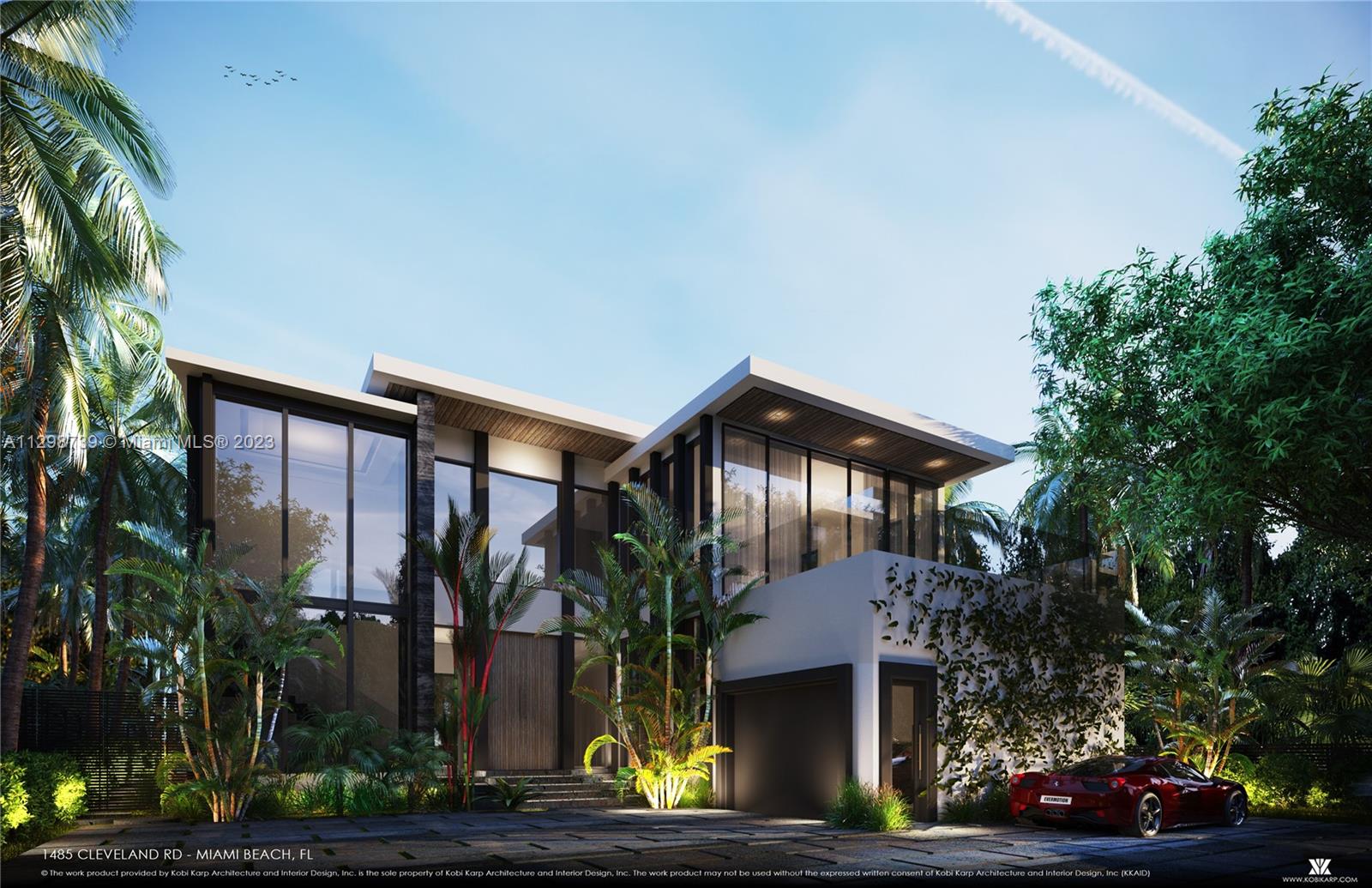 1485 Cleveland Rd, Miami Beach, Florida 33141, 6 Bedrooms Bedrooms, ,6 BathroomsBathrooms,Residential,Sold,BISCAYNE POINT,Cleveland Rd,A11298739