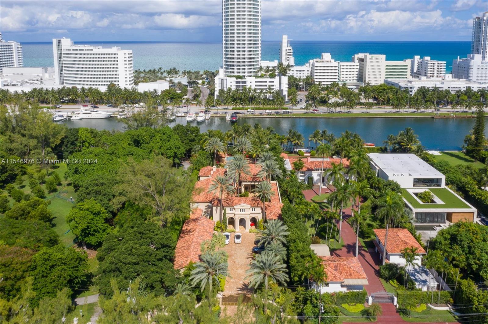 4411 Pine Tree Dr, Miami Beach, Florida 33140, 10 Bedrooms Bedrooms, ,10 BathroomsBathrooms,Residential,Sold,FLAMINGO BAY SUB NO 1,Pine Tree Dr,A11546976