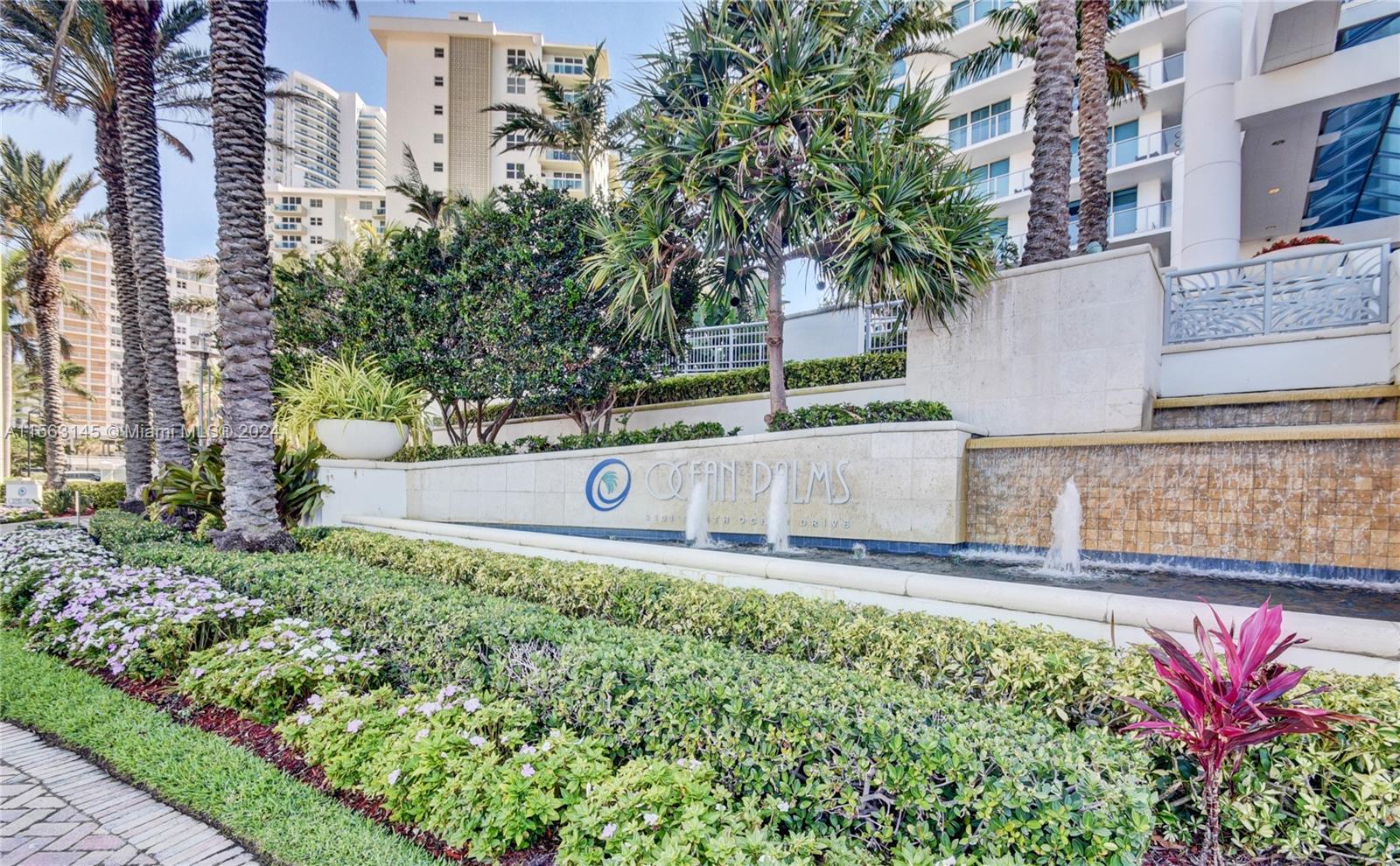 3101 Ocean Dr, Hollywood, Florida 33019, 3 Bedrooms Bedrooms, ,3 BathroomsBathrooms,Residential Lease,For Rent,OCEAN PALMS CONDO,Ocean Dr,A11563145