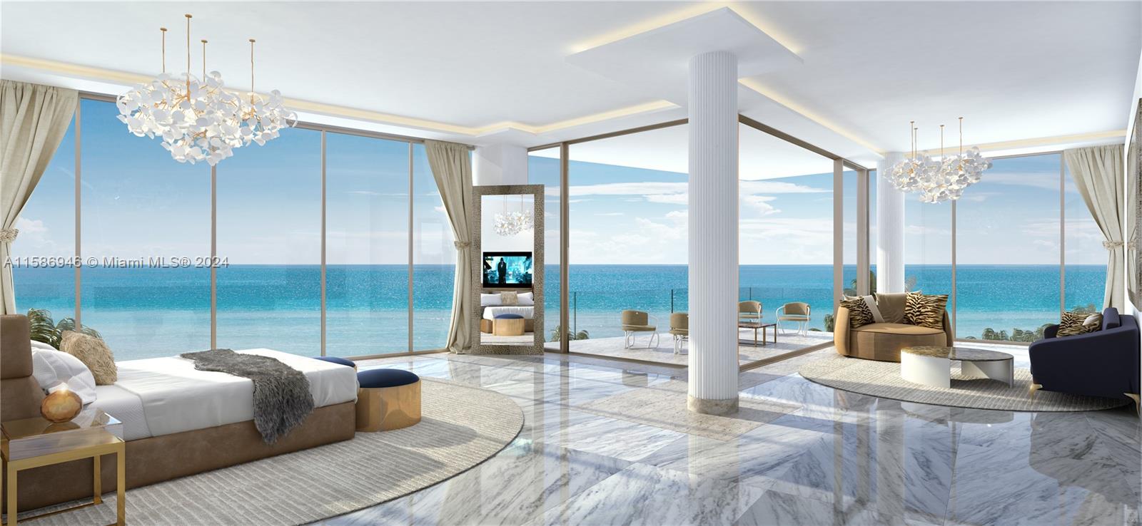 17901 Collins Ave, Sunny Isles Beach, Florida 33160, 6 Bedrooms Bedrooms, ,7 BathroomsBathrooms,Residential,For Sale,ESTATES AT ACQUALINA,Collins Ave,A11586946