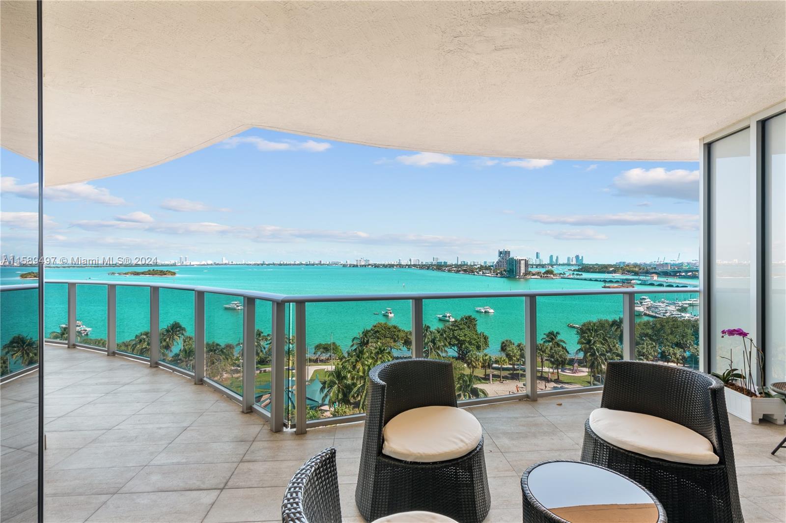 488 18th St, Miami, Florida 33132, 3 Bedrooms Bedrooms, ,3 BathroomsBathrooms,Residential Lease,For Rent,ARIA ON THE BAY CONDO,18th St,A11589497