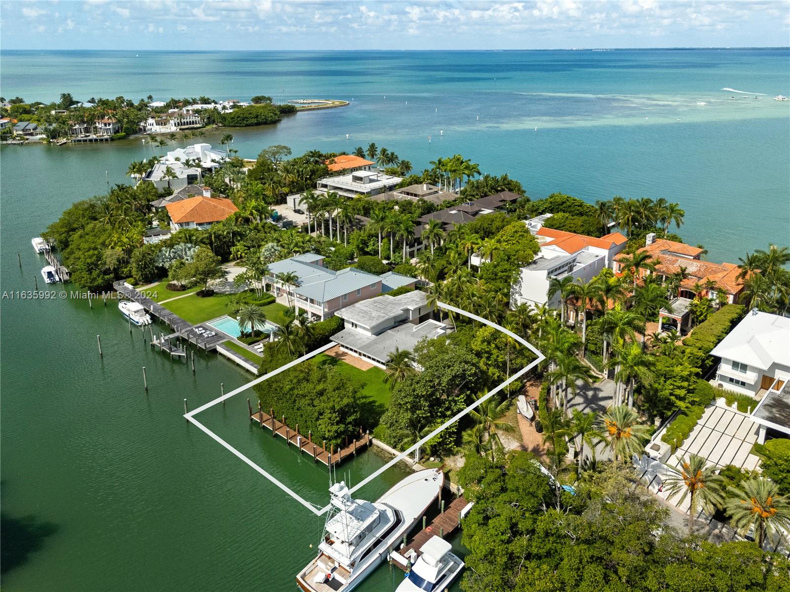 4 Harbor Point, Key Biscayne, Florida 33149, 7 Bedrooms Bedrooms, ,7 BathroomsBathrooms,Residential,Sold,MATHESON ESTATES,Harbor Point,A11635992