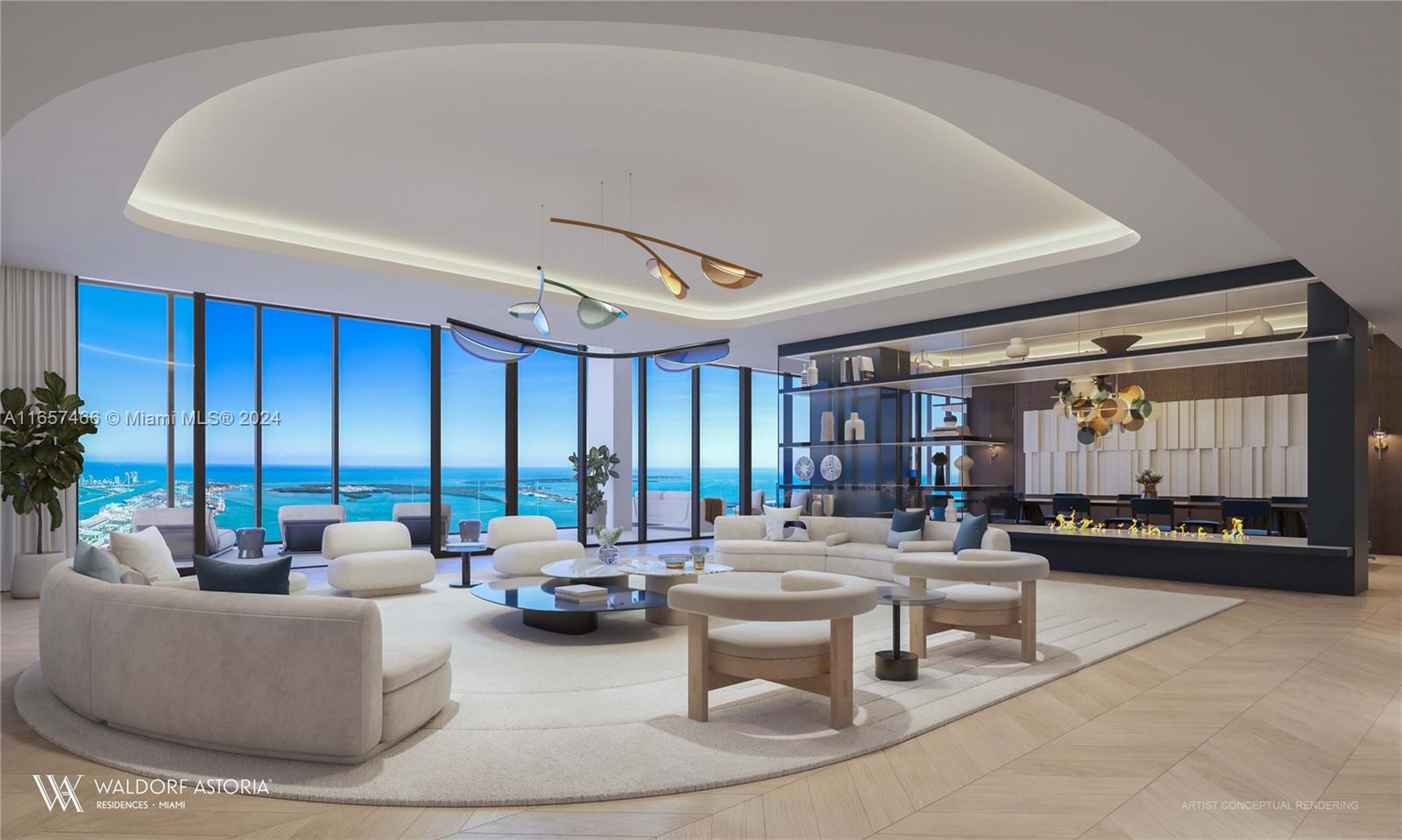300 Biscayne Blvd, Miami, Florida 33132, 6 Bedrooms Bedrooms, ,9 BathroomsBathrooms,Residential,For Sale,Waldorf Astoria Miami Res,Biscayne Blvd,A11657466