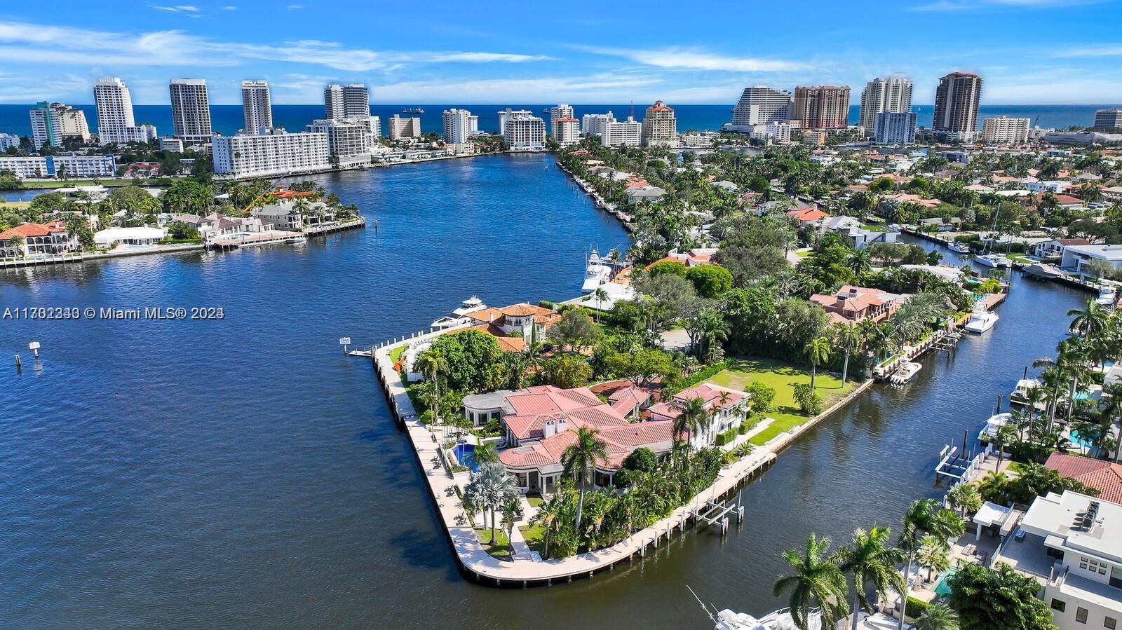 2300 Aqua Vista Blvd, Fort Lauderdale, Florida 33301, 7 Bedrooms Bedrooms, ,7 BathroomsBathrooms,Residential,Sold,MERRITT ISLE,Aqua Vista Blvd,A11702343