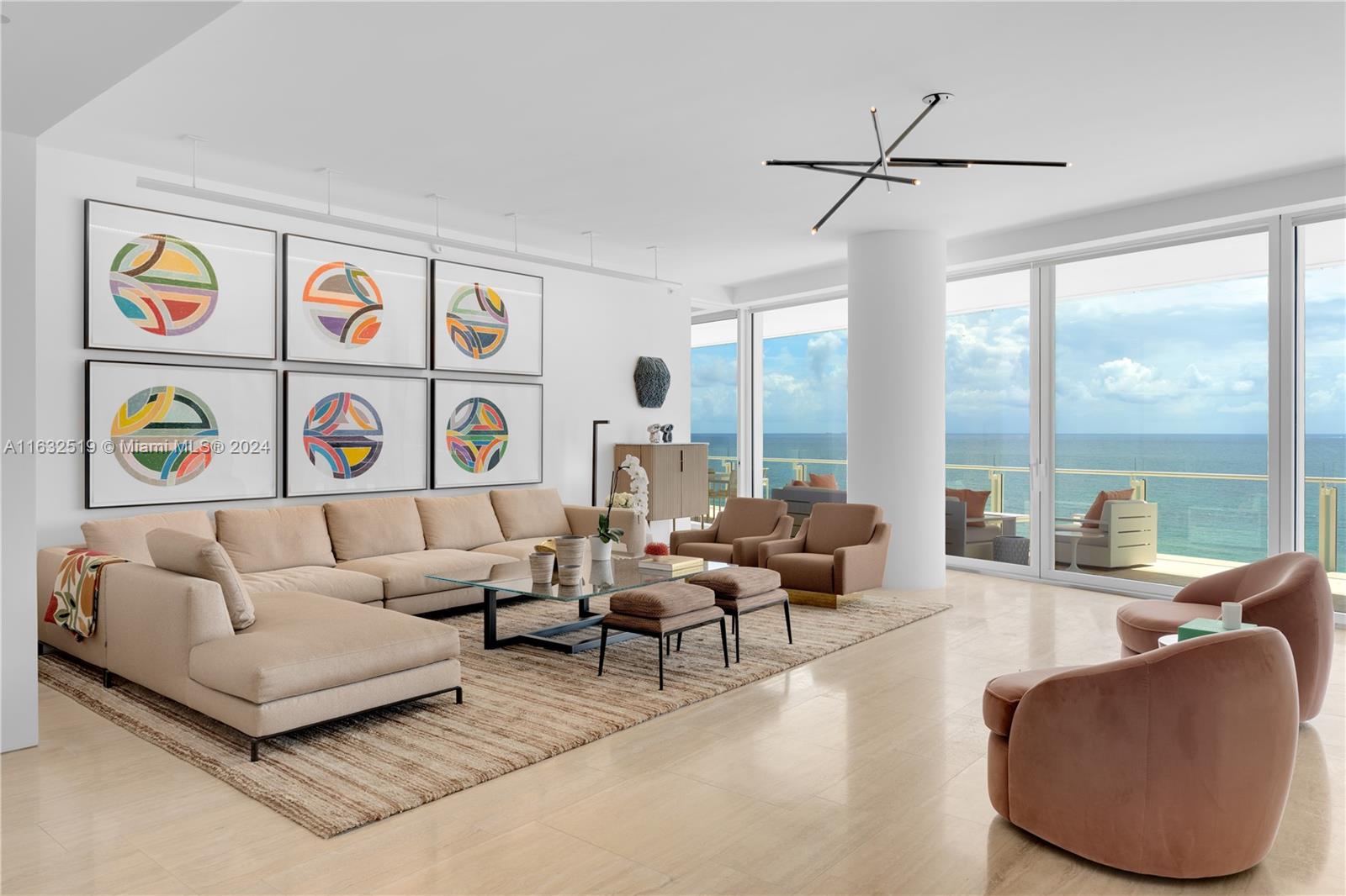 9001 Collins Ave, Surfside, Florida 33154, 2 Bedrooms Bedrooms, ,4 BathroomsBathrooms,Residential,Sold,The Surf Club,Collins Ave,A11632519