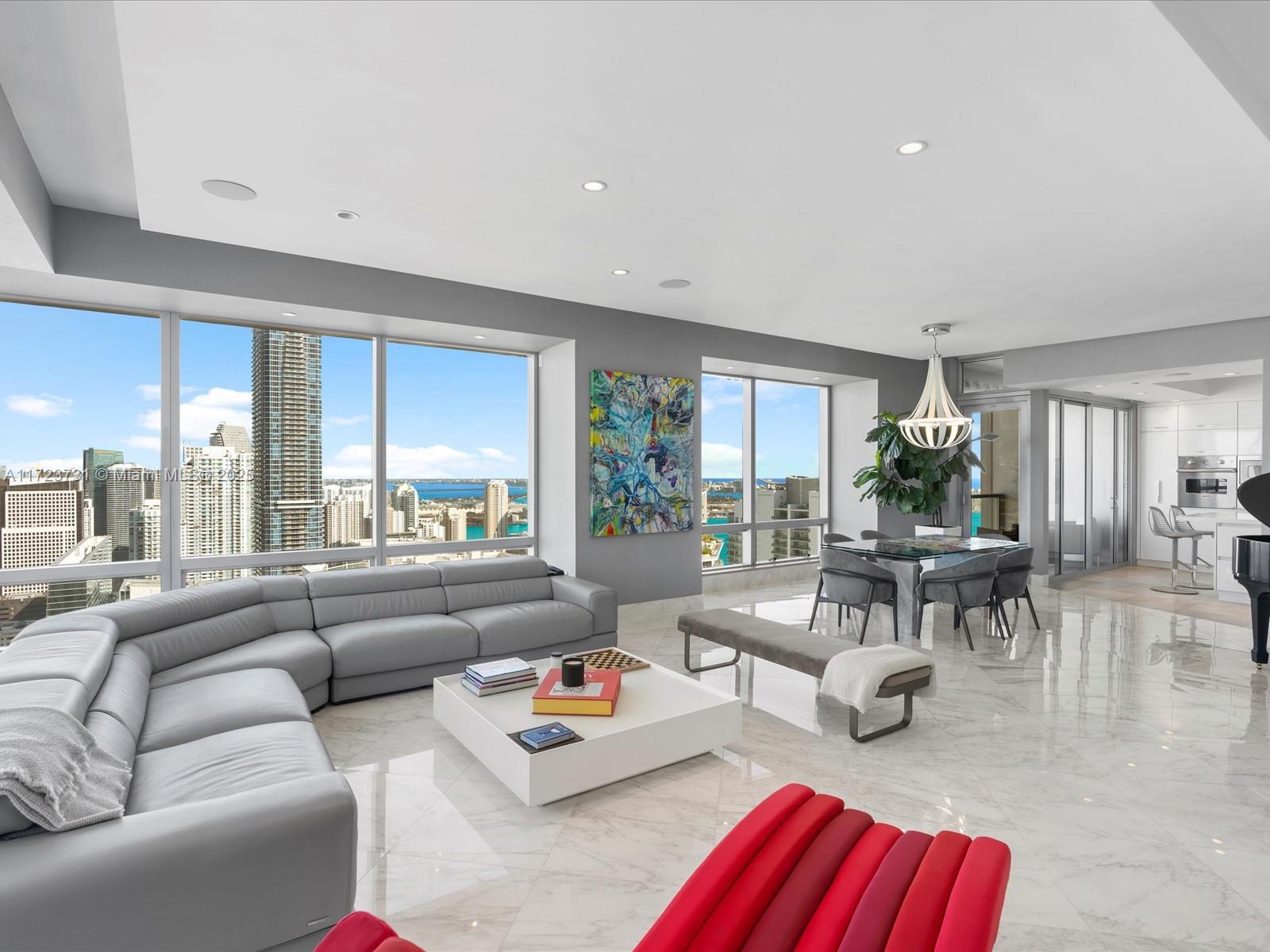 1425 Brickell Ave, Miami, Florida 33131, 3 Bedrooms Bedrooms, ,3 BathroomsBathrooms,Residential,For Sale,MILLENNIUM TOWER RESIDENC,Brickell Ave,A11723731