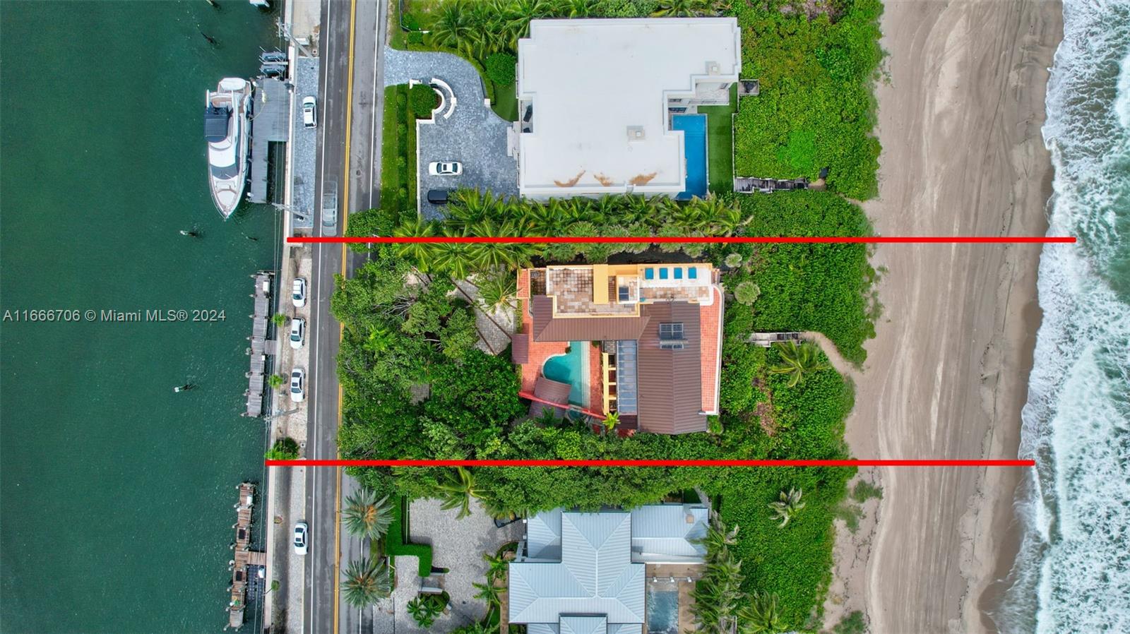 967 Hillsboro Mile, Hillsboro Beach, Florida 33062, 5 Bedrooms Bedrooms, ,5 BathroomsBathrooms,Residential,Sold,Hillsboro Mile,Hillsboro Mile,A11666706