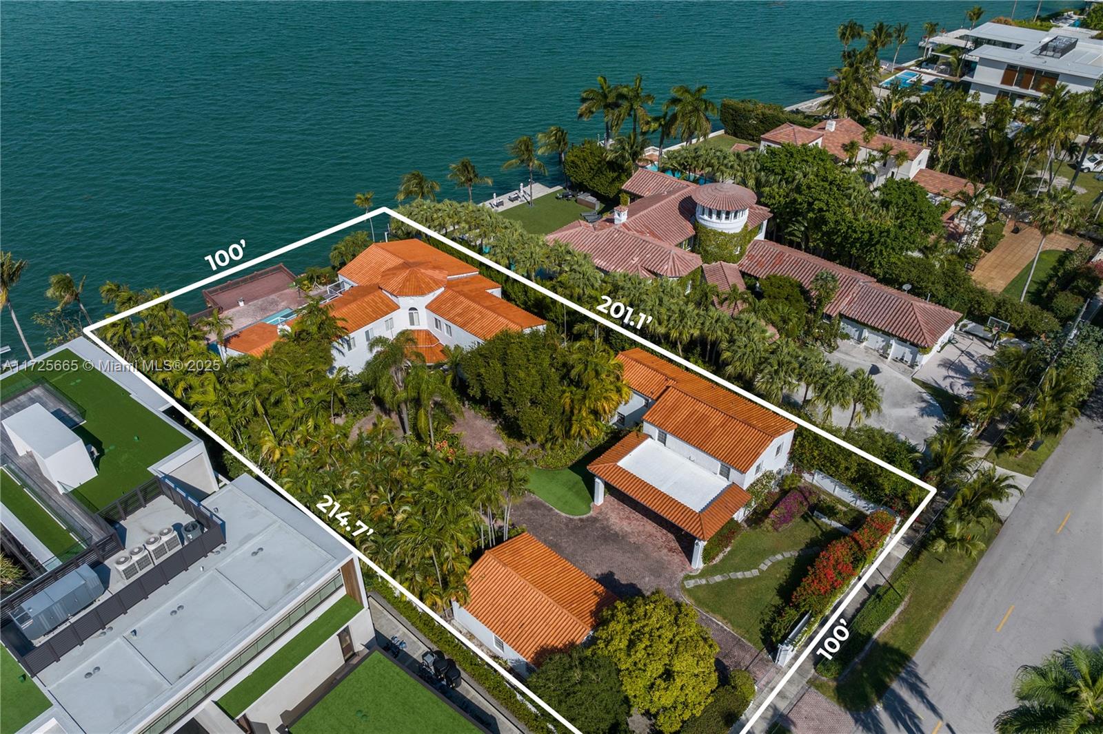 4744 Bay Rd, Miami Beach, Florida 33140, 7 Bedrooms Bedrooms, ,6 BathroomsBathrooms,Residential,Sold,NAUTILUS SUB,Bay Rd,A11725665
