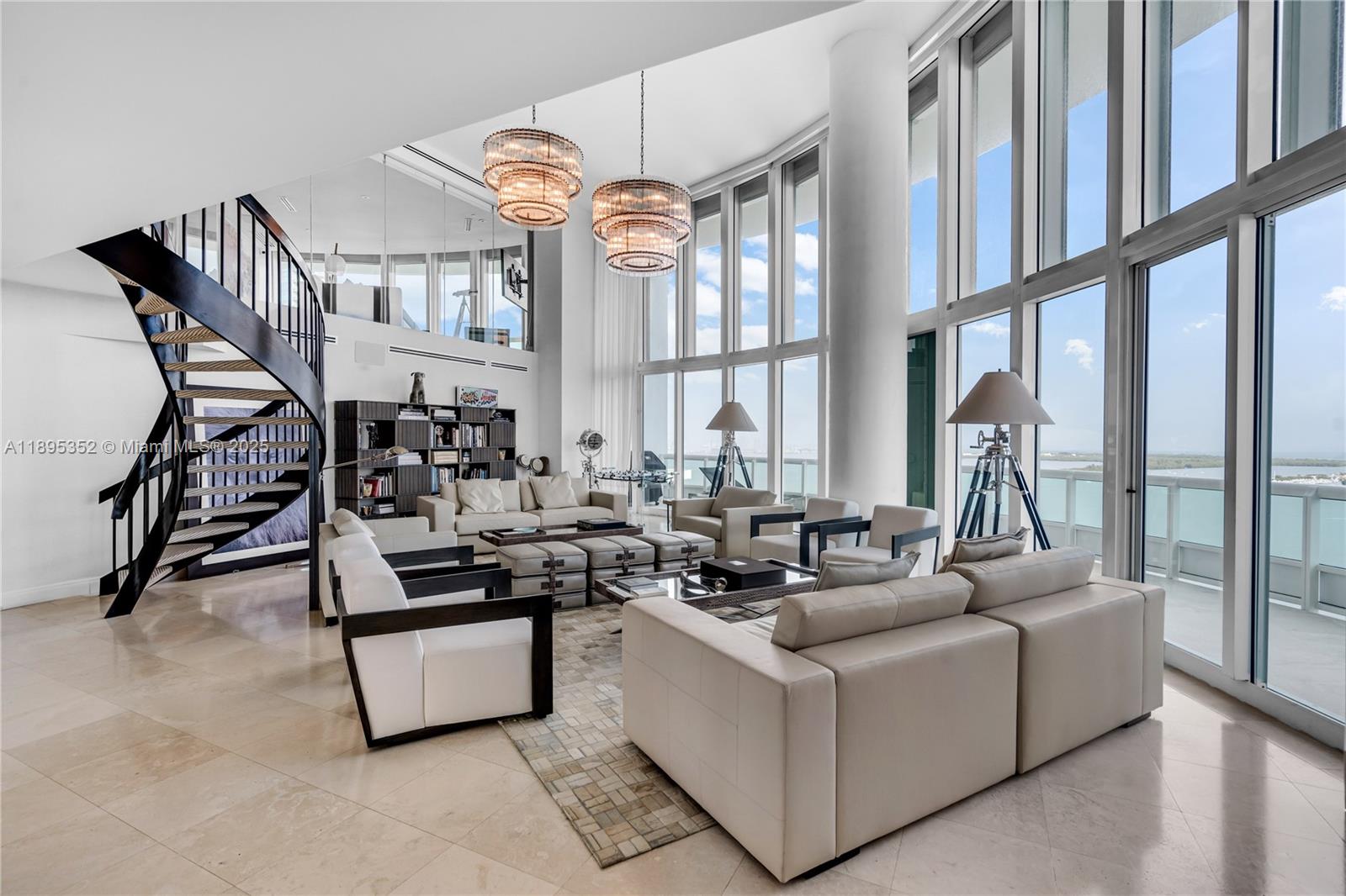 1643 Brickell Ave, Miami, Florida 33129, 4 Bedrooms Bedrooms, ,5 BathroomsBathrooms,Residential Lease,For Rent,SANTA MARIA CONDO,Brickell Ave,A11895352