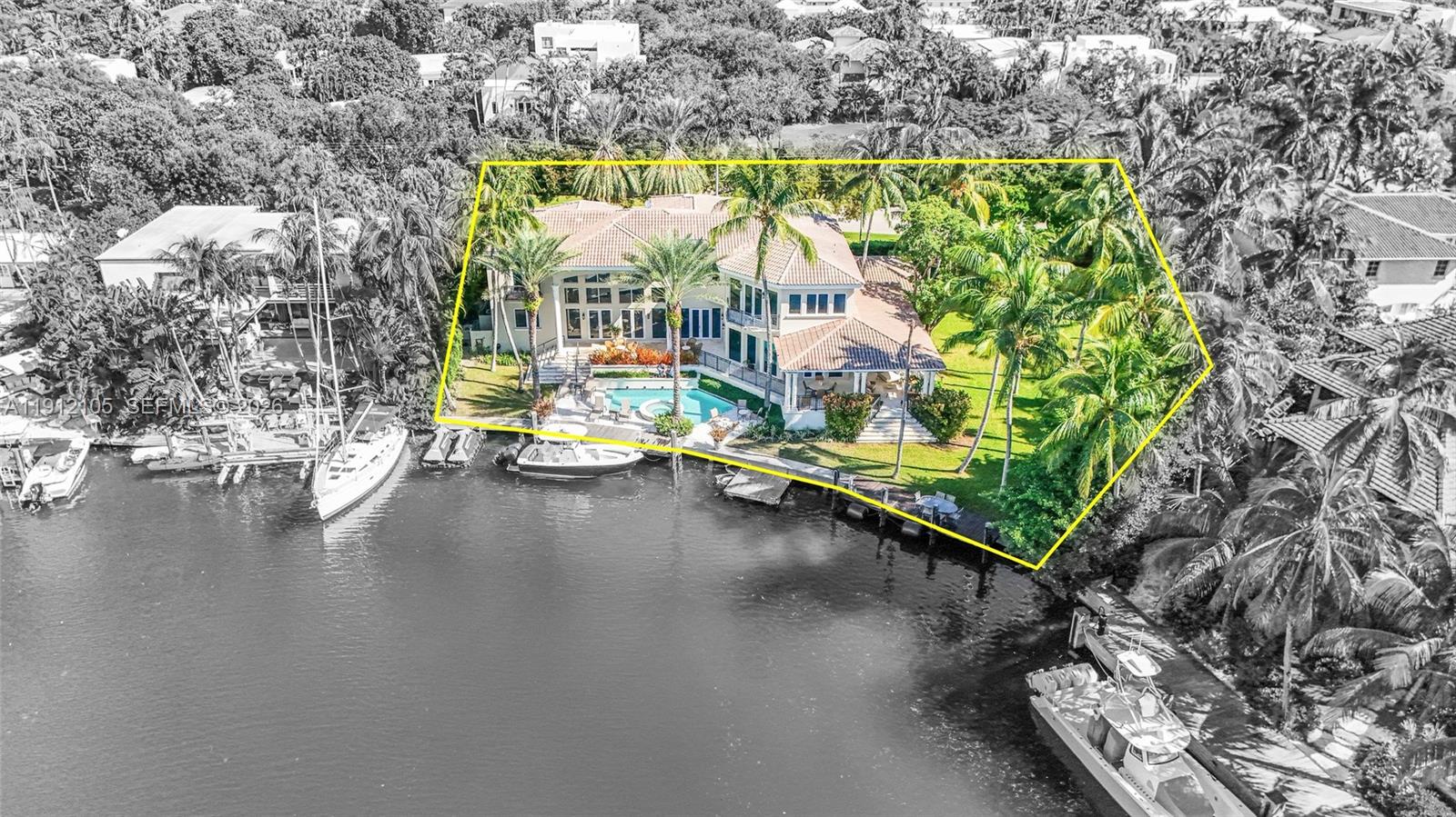 550 Harbor Dr, Key Biscayne, Florida 33149, 7 Bedrooms Bedrooms, ,7 BathroomsBathrooms,Residential,For Sale,HURRICANE COVE,Harbor Dr,A11912105