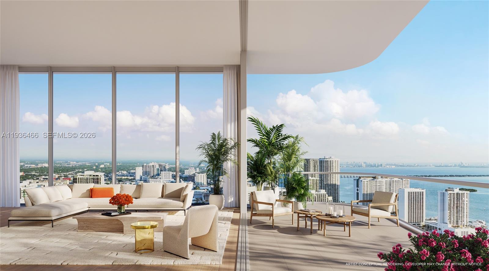 175 10 Street, Miami, Florida 33132, 3 Bedrooms Bedrooms, ,2 BathroomsBathrooms,Residential,For Sale,JEM Miami Worldcenter,10 Street,A11936466