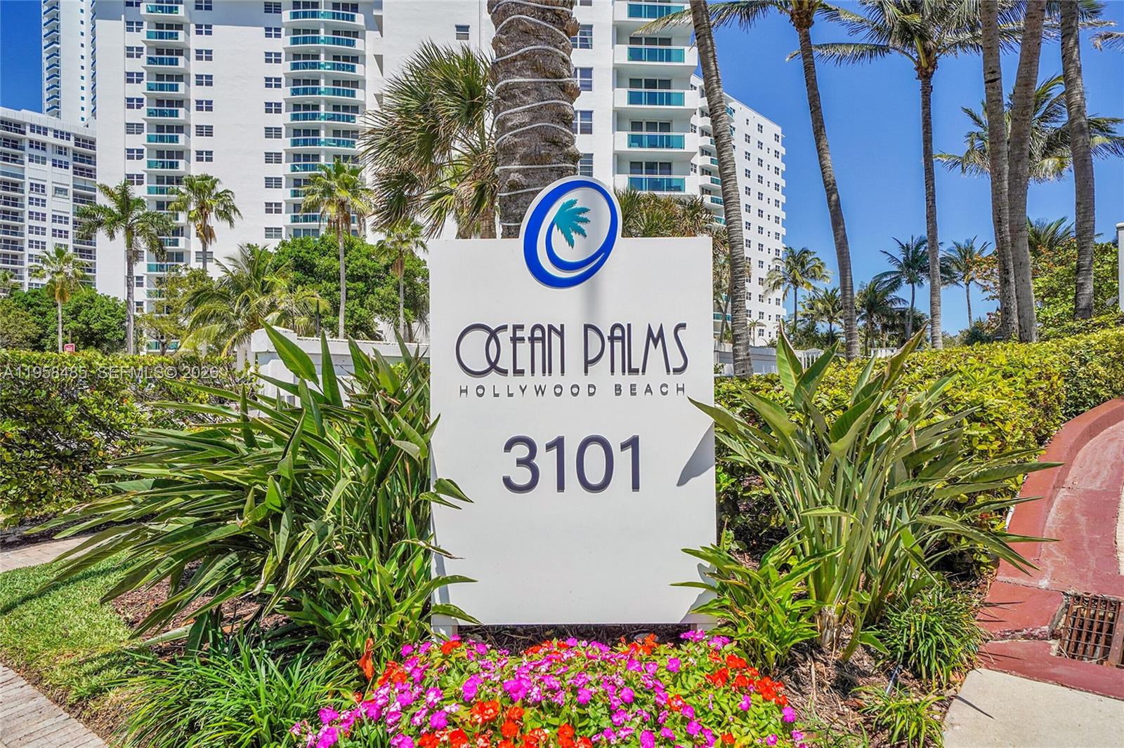 3101 OCEAN, Hollywood, Florida 33019, 3 Bedrooms Bedrooms, ,3 BathroomsBathrooms,Residential,For Sale,OCEAN PALMS,OCEAN,A11958485