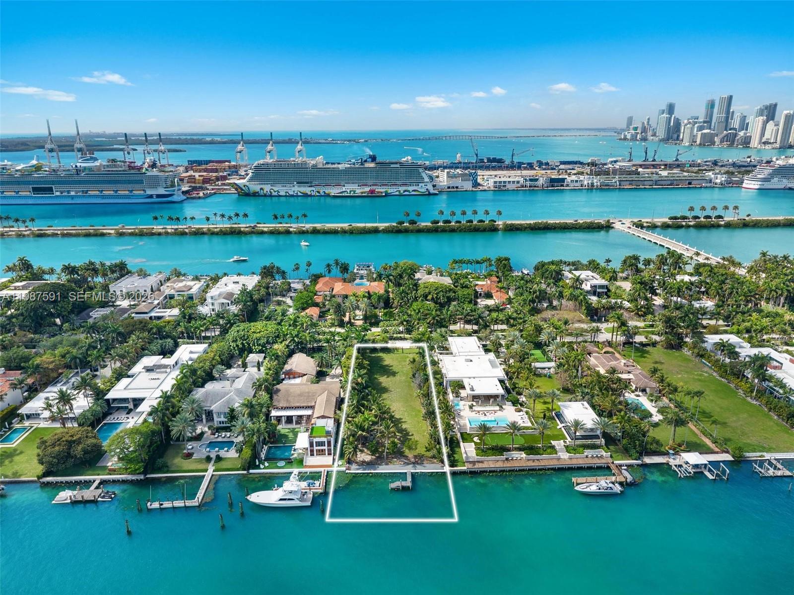 93 Palm Ave, Miami Beach, Florida 33139, ,Land/boat Docks,For Sale,PALM ISLAND,Palm Ave,A11987591