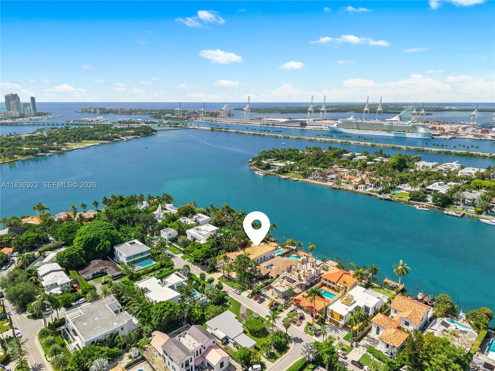 66 Hibiscus Dr, Miami Beach, Florida 33139, 6 Bedrooms Bedrooms, ,5 BathroomsBathrooms,Residential,Sold,HIBISCUS ISLAND,Hibiscus Dr,A11836923