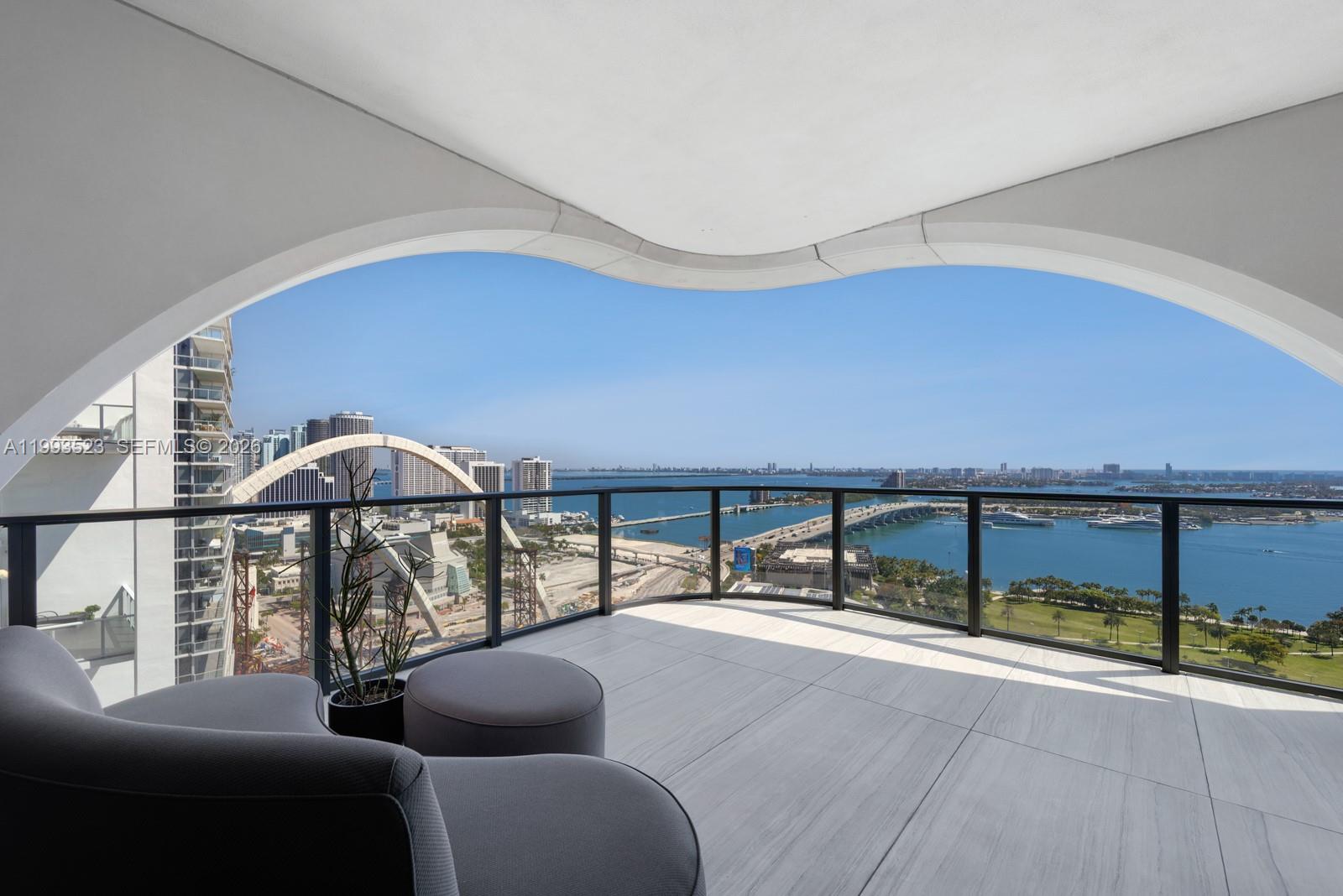 1000 Biscayne Blvd, Miami, Florida 33132, 4 Bedrooms Bedrooms, ,5 BathroomsBathrooms,Residential,For Sale,ONE THOUSAND MUSEUM,Biscayne Blvd,A11993523