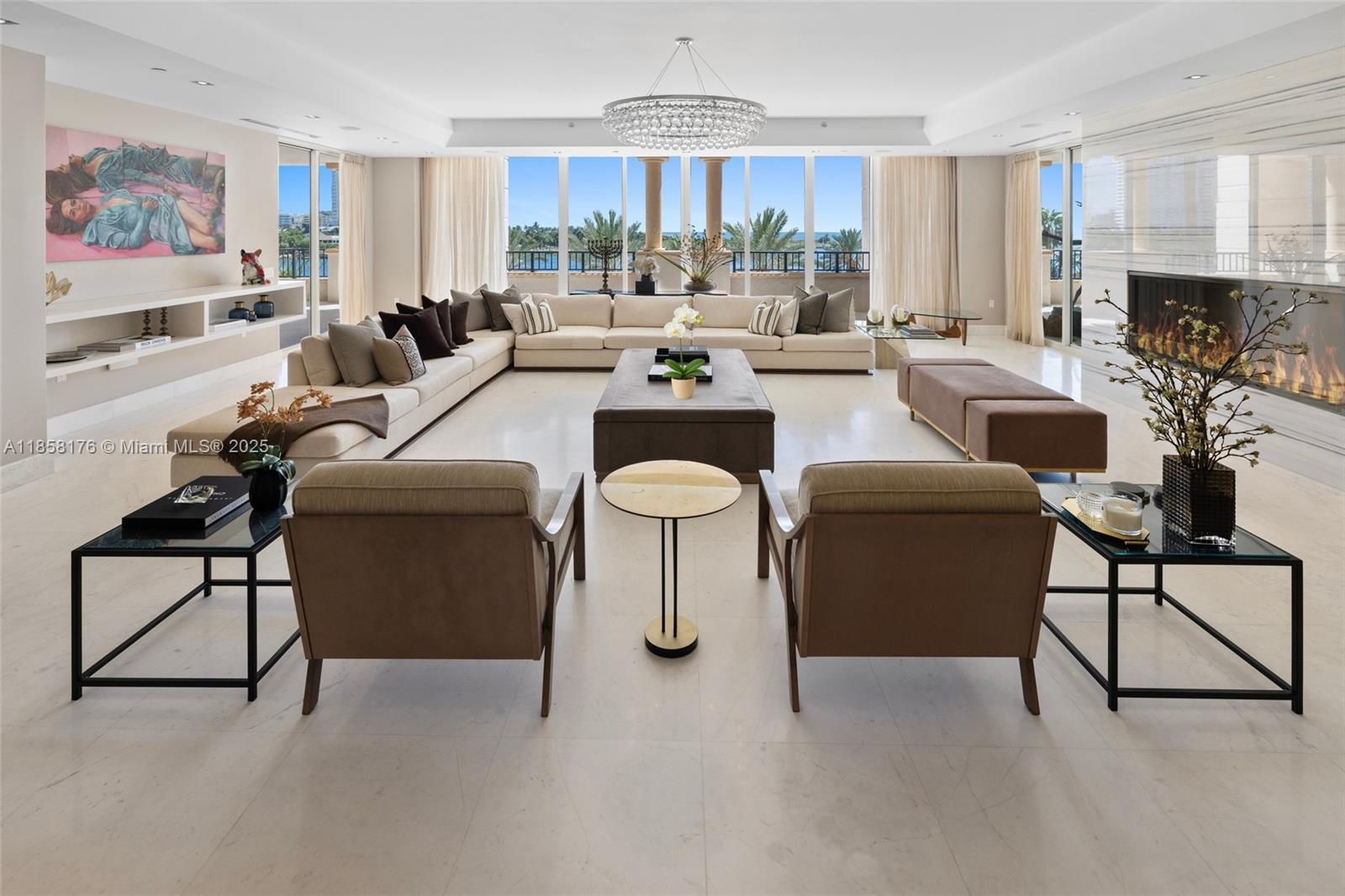 7133 Fisher Island Dr, Miami Beach, Florida 33109, 6 Bedrooms Bedrooms, ,5 BathroomsBathrooms,Residential,Sold,Palazzo Del Mare,Fisher Island Dr,A11858176