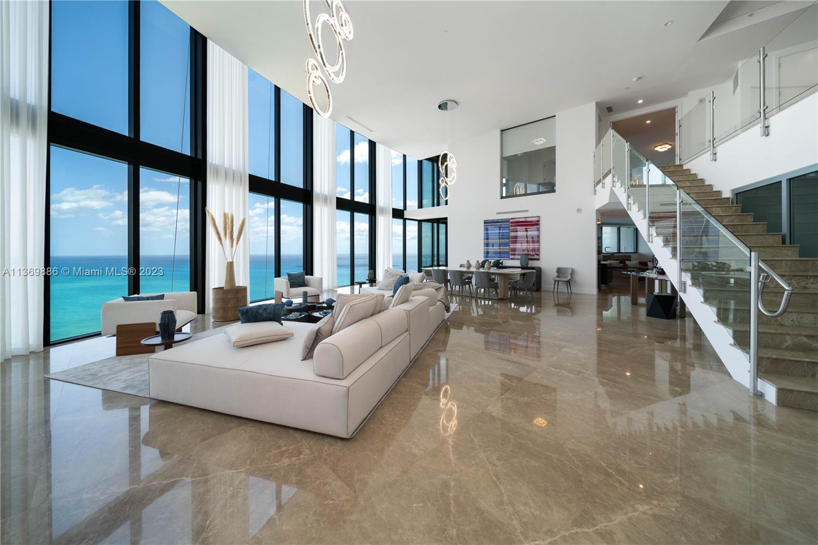 18555 Collins Ave, Sunny Isles Beach, Florida 33160, 4 Bedrooms Bedrooms, ,4 BathroomsBathrooms,Residential,For Sale,Porsche Design Tower,Collins Ave,A11369886
