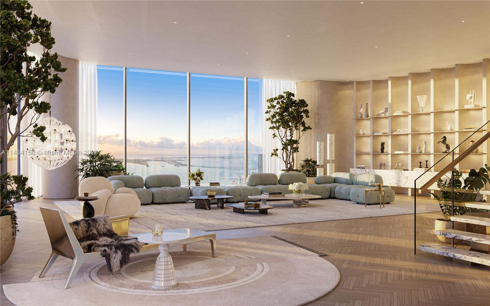 99 5th St, Miami, Florida 33131, 3 Bedrooms Bedrooms, ,7 BathroomsBathrooms,Residential,For Sale,BACCARAT RESIDENCES,5th St,A11434150