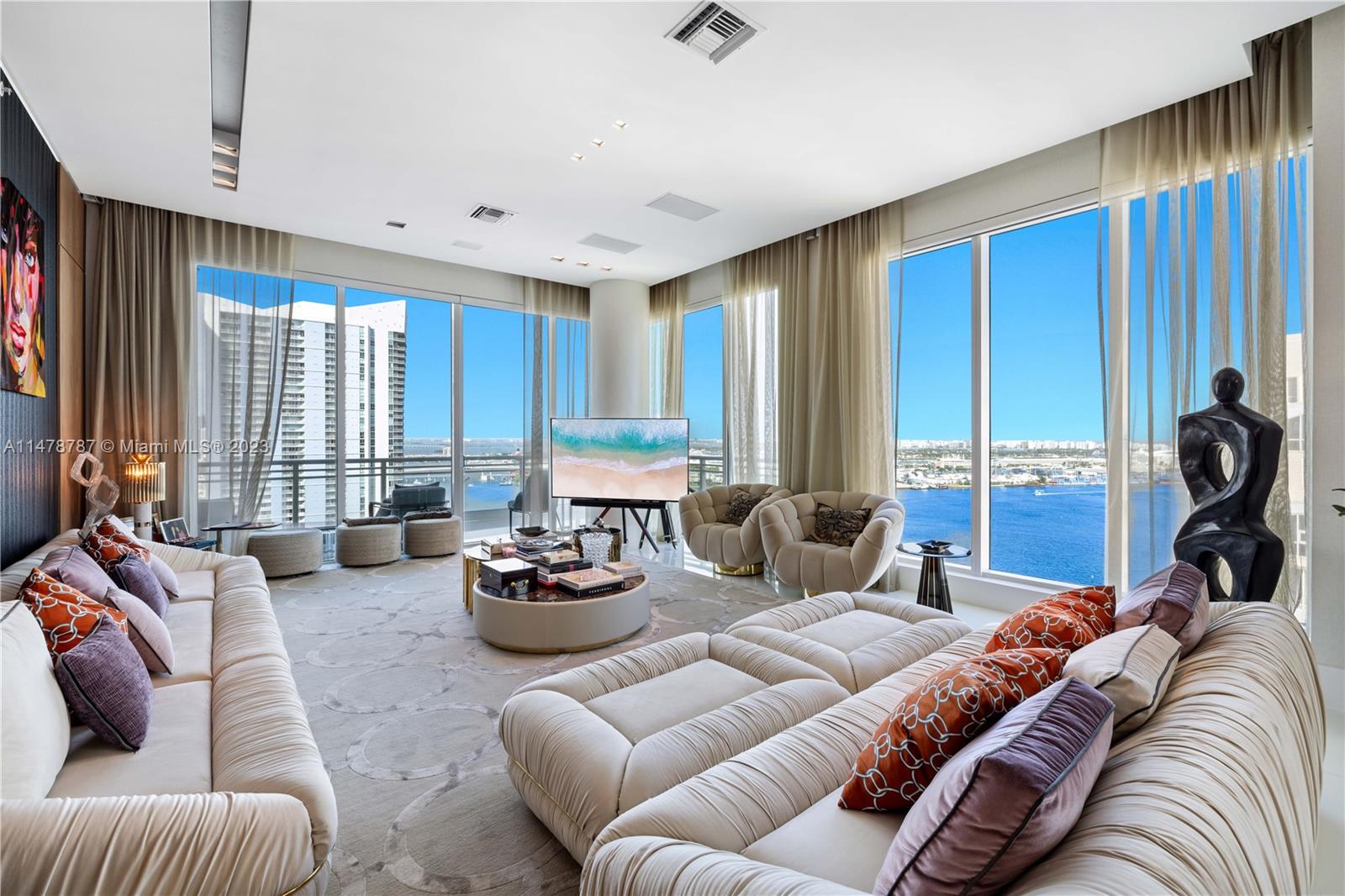 900 Brickell Key Blvd, Miami, Florida 33131, 4 Bedrooms Bedrooms, ,5 BathroomsBathrooms,Residential Lease,For Rent,ASIA CONDO,Brickell Key Blvd,A11478787