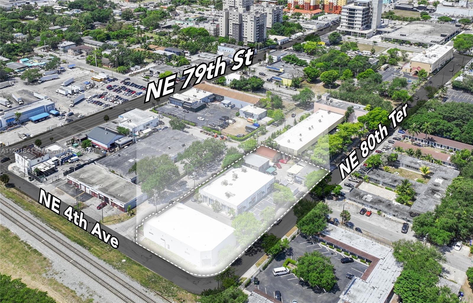 8020 4th Ave, Miami, Florida 33138, ,Commercial Sale,For Sale,Little River Assemblage,4th Ave,A11201841