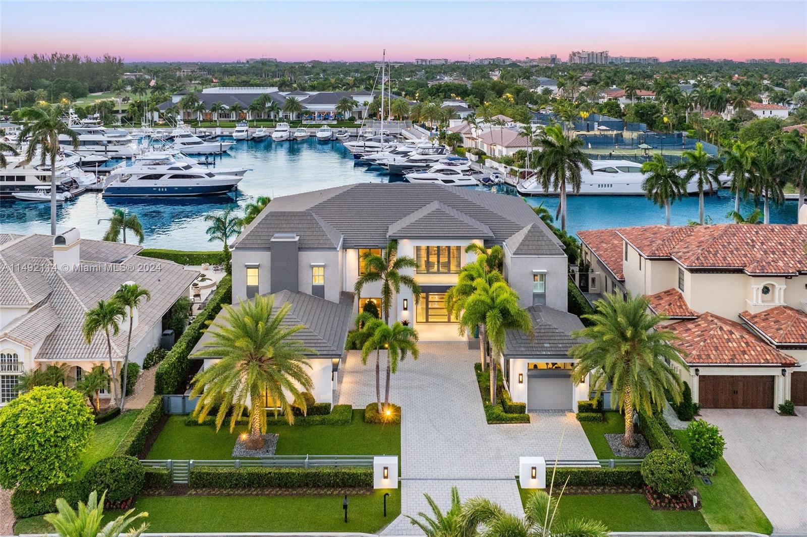 169 Key Palm Rd, Boca Raton, Florida 33432, 6 Bedrooms Bedrooms, ,6 BathroomsBathrooms,Residential,Sold,ROYAL PALM YACHT & COUNTRY,Key Palm Rd,A11492114