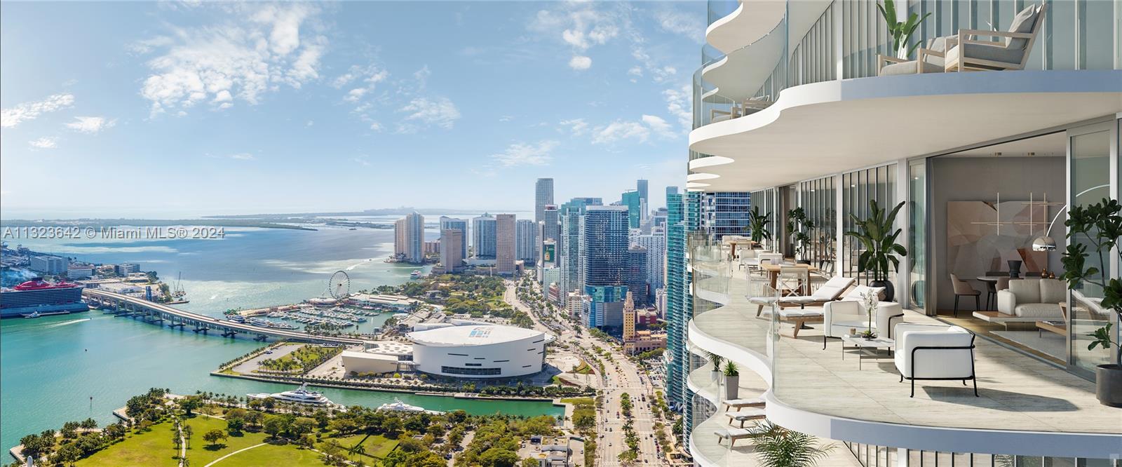 1444 Biscayne Blvd, Miami, Florida 33132, 3 Bedrooms Bedrooms, ,3 BathroomsBathrooms,Residential,For Sale,Casa Bella Residences,Biscayne Blvd,A11323642