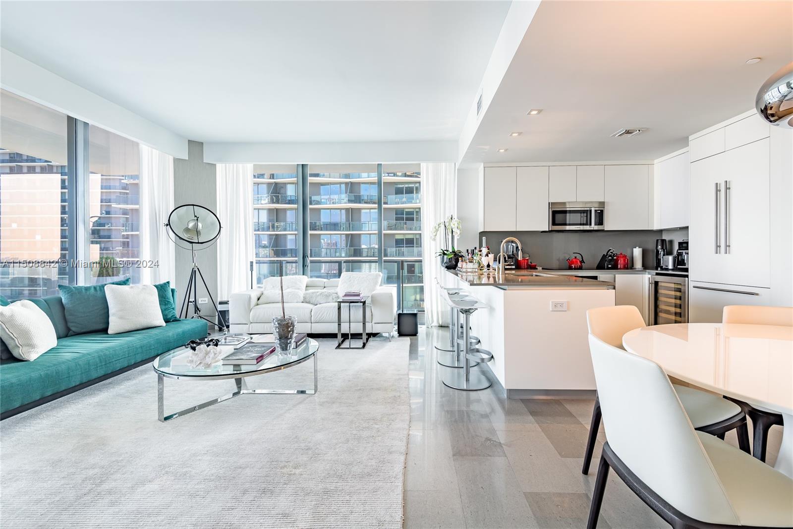 88 7th St, Miami, Florida 33130, 2 Bedrooms Bedrooms, ,2 BathroomsBathrooms,Residential Lease,For Rent,RISE CONDO,7th St,A11508842