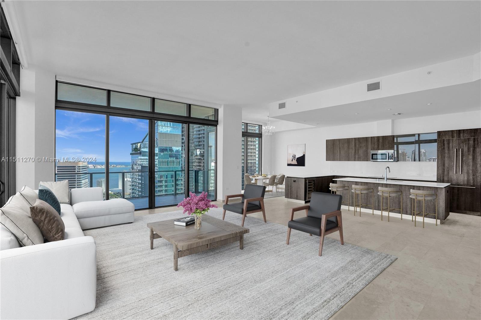 88 7th St, Miami, Florida 33130, 4 Bedrooms Bedrooms, ,4 BathroomsBathrooms,Residential Lease,For Rent,RISE CONDO,7th St,A11511270