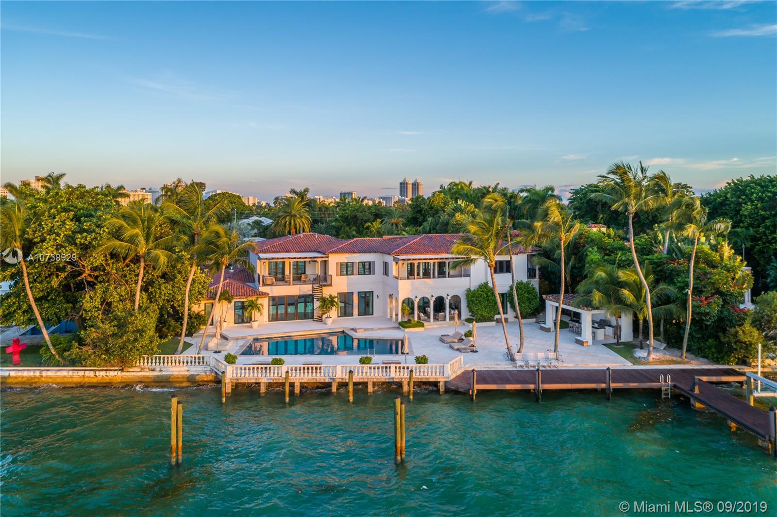 5980 Bay Rd, Miami Beach, Florida 33140, 6 Bedrooms Bedrooms, ,9 BathroomsBathrooms,Residential,Sold,LA GORCE GOLF SUB,Bay Rd,A10738929