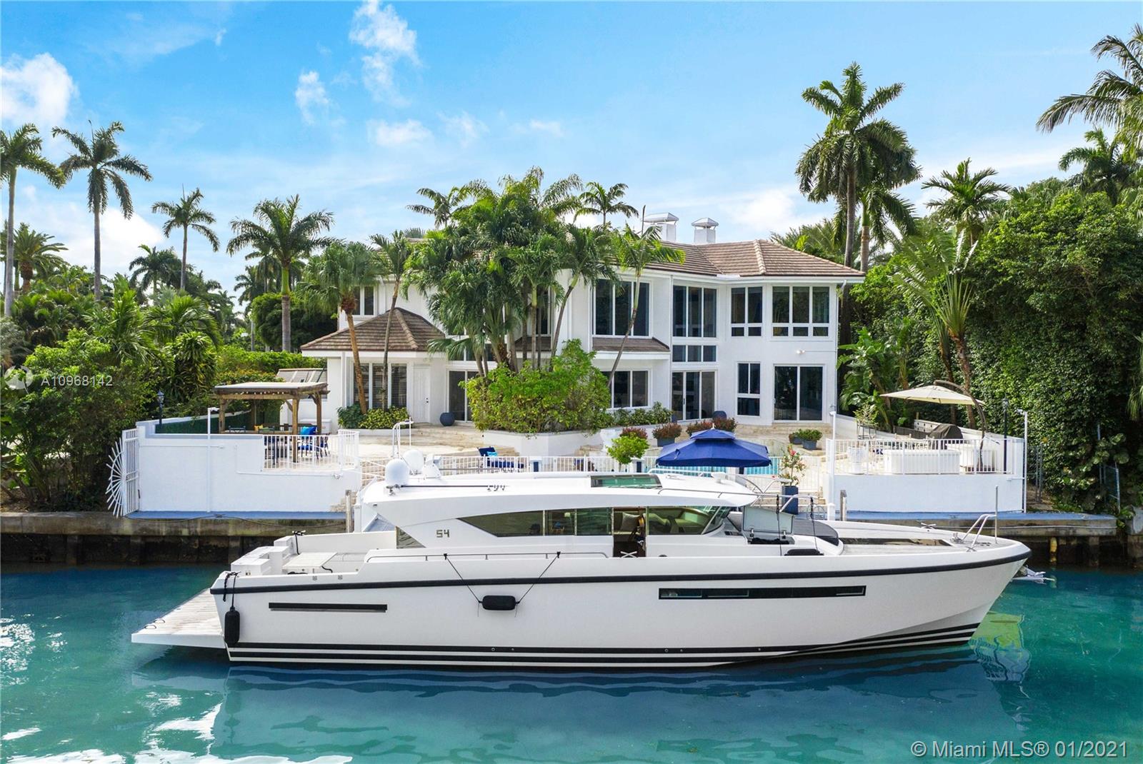 2700 Sunset Dr, Miami Beach, Florida 33140, 5 Bedrooms Bedrooms, ,6 BathroomsBathrooms,Residential,Sold,SUNSET ISLANDS-ISLAND NO,Sunset Dr,A10968142