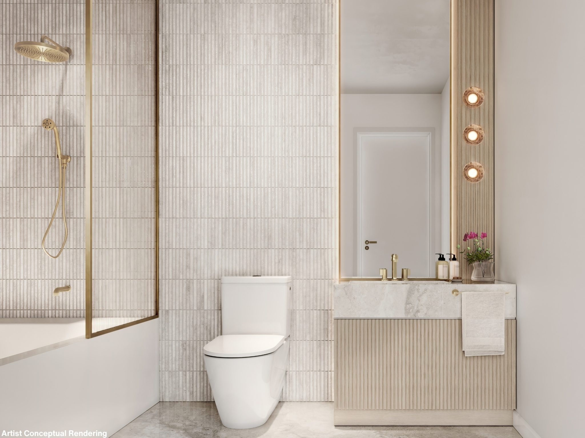 Secondary bath