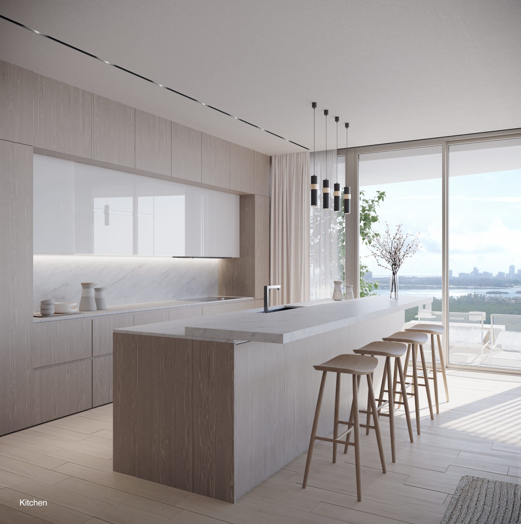 Italkraft kitchen with Sub-Zero and Wolf appliances